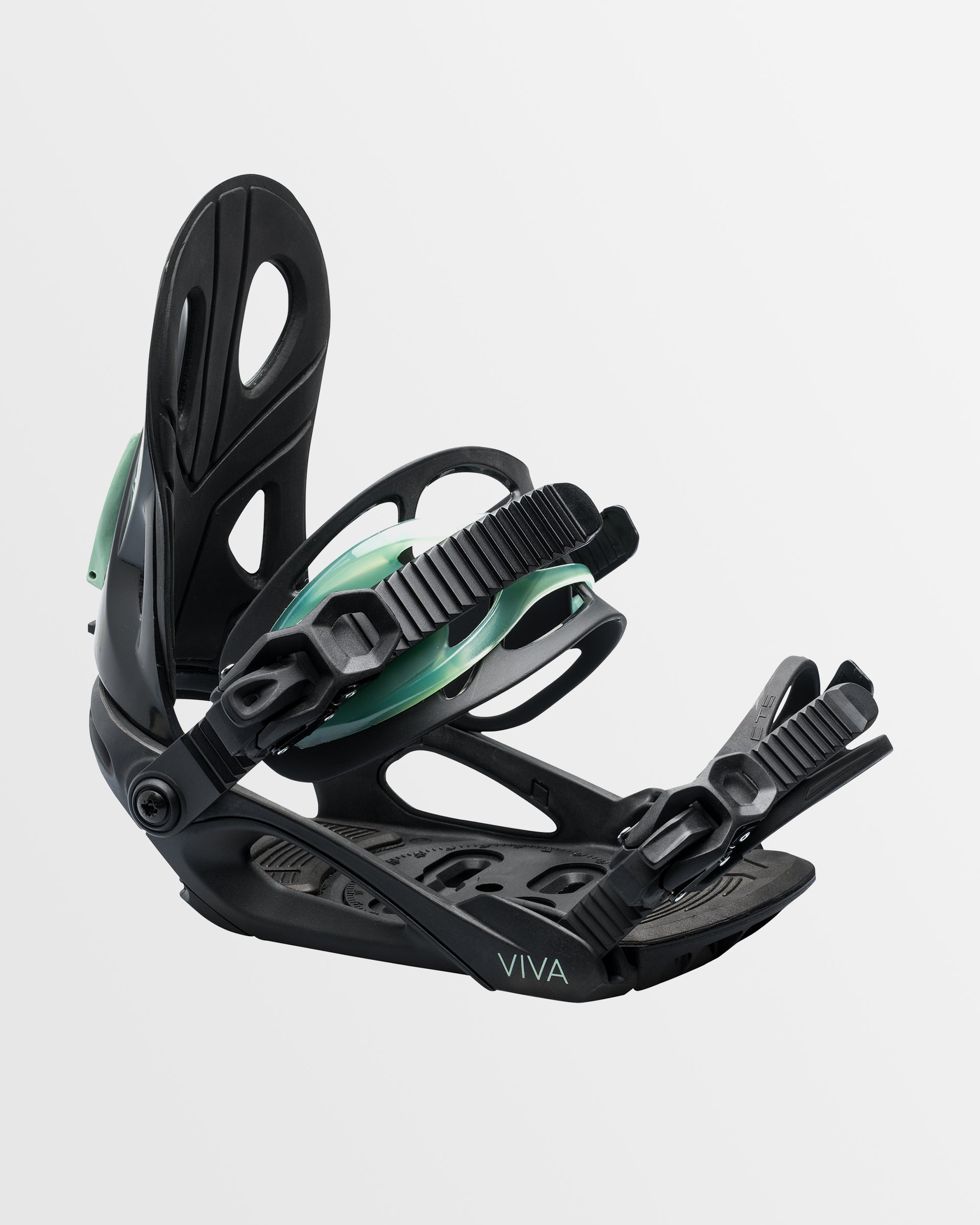 Womens Viva Snowboard Binding – True Black – Roxy Australia