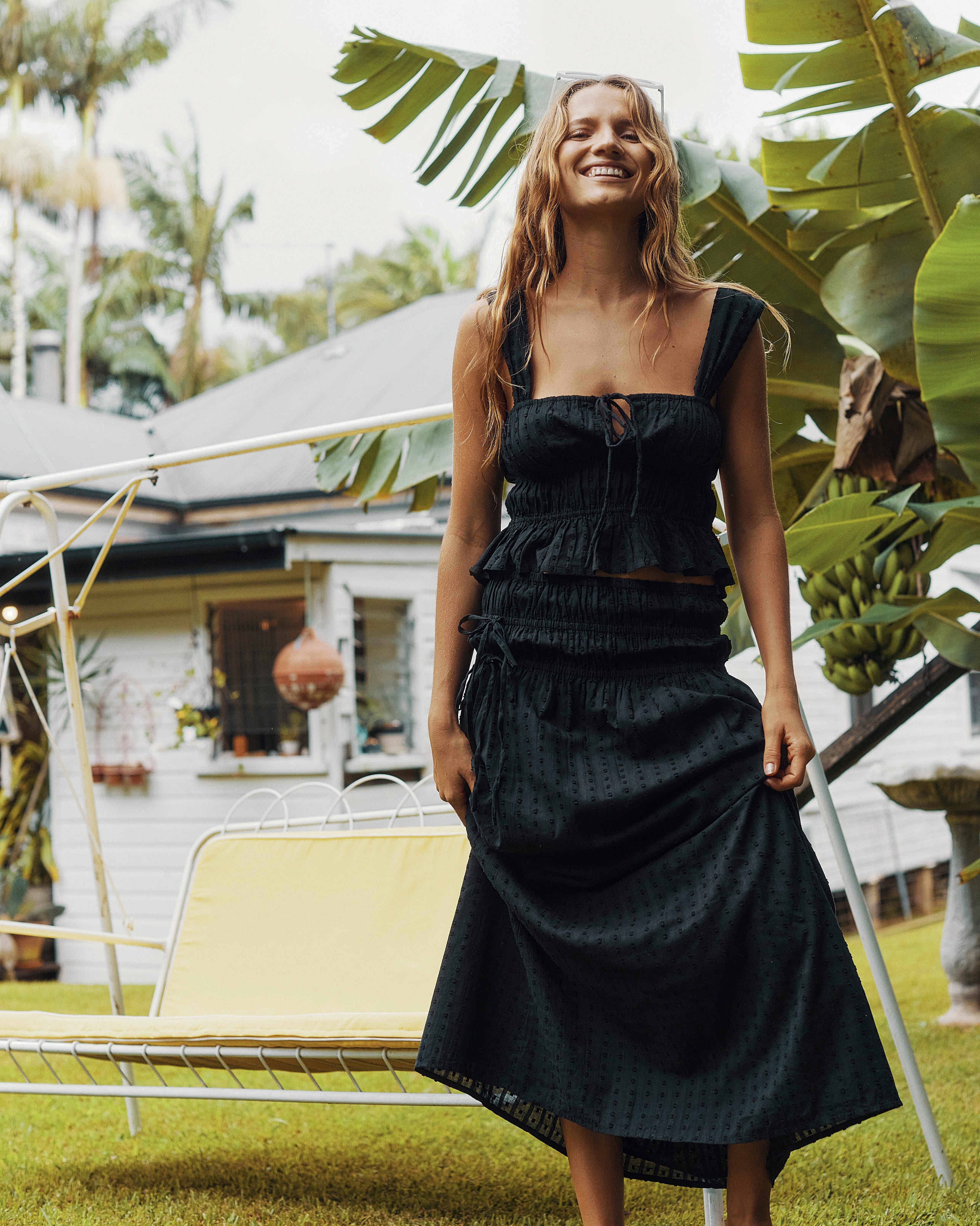 Womens Malia Maxi Skirt