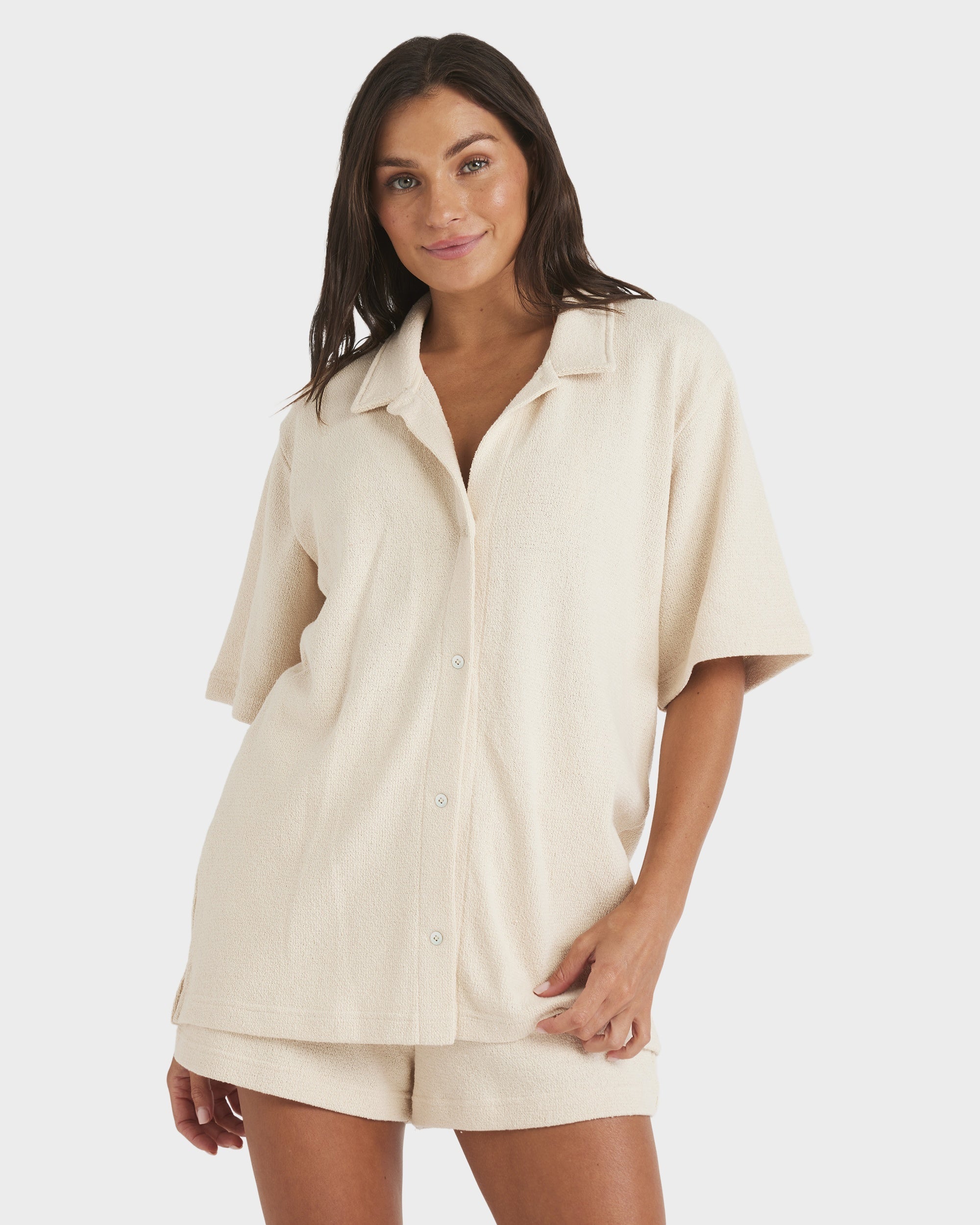 Womens Always Sunny Short Sleeve Shirt