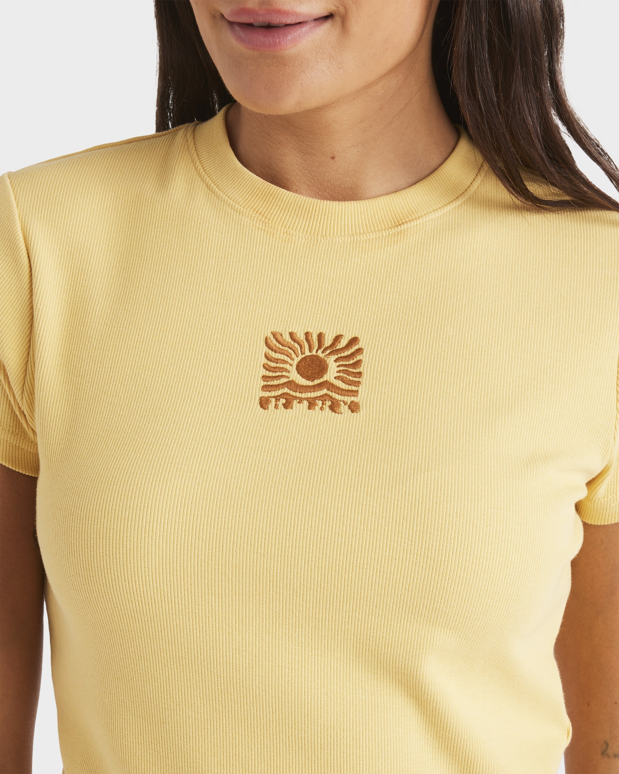 Womens Oasis Baby Rib T-Shirt
