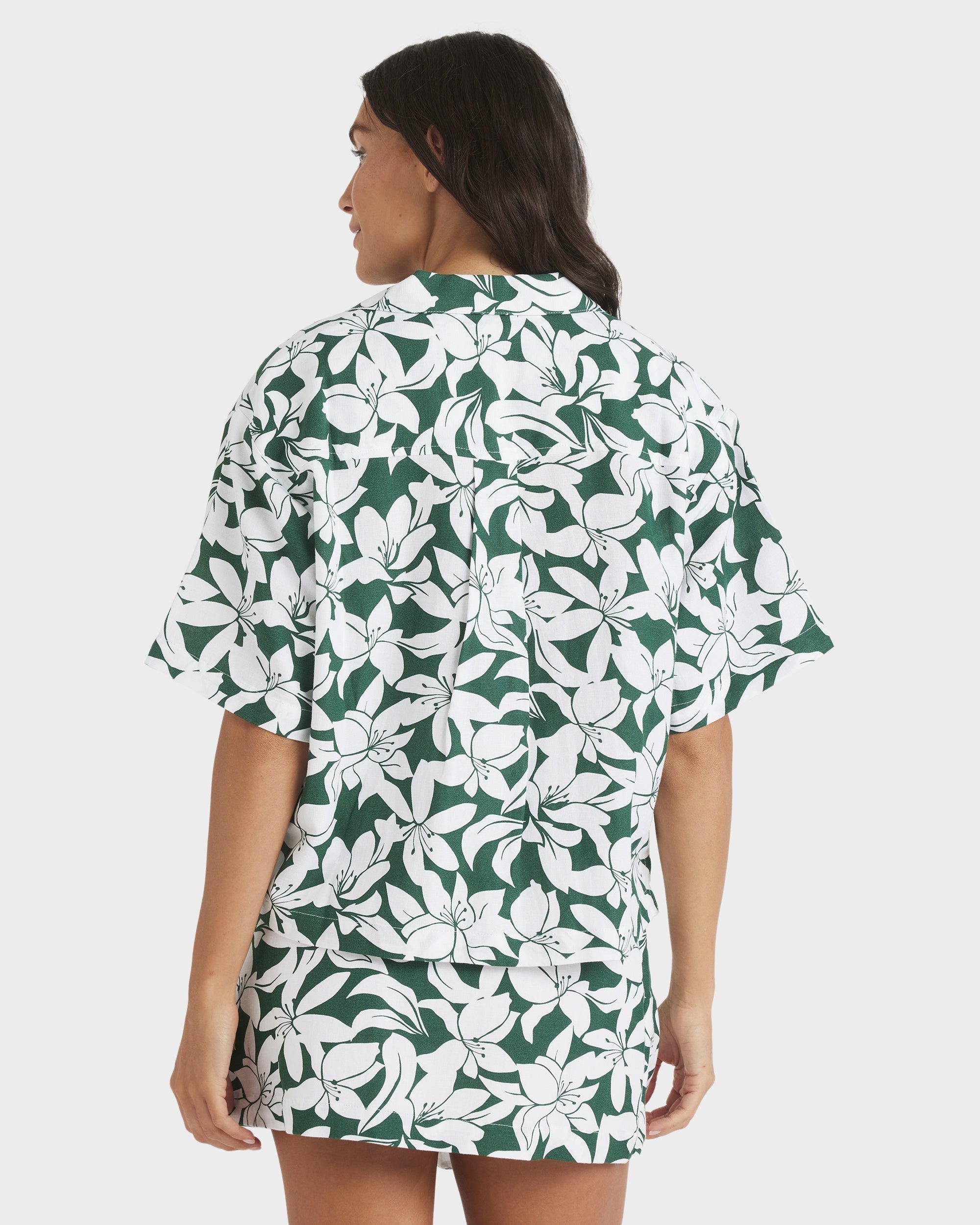 Womens Khloe Salty Water Short Sleeve Shirt