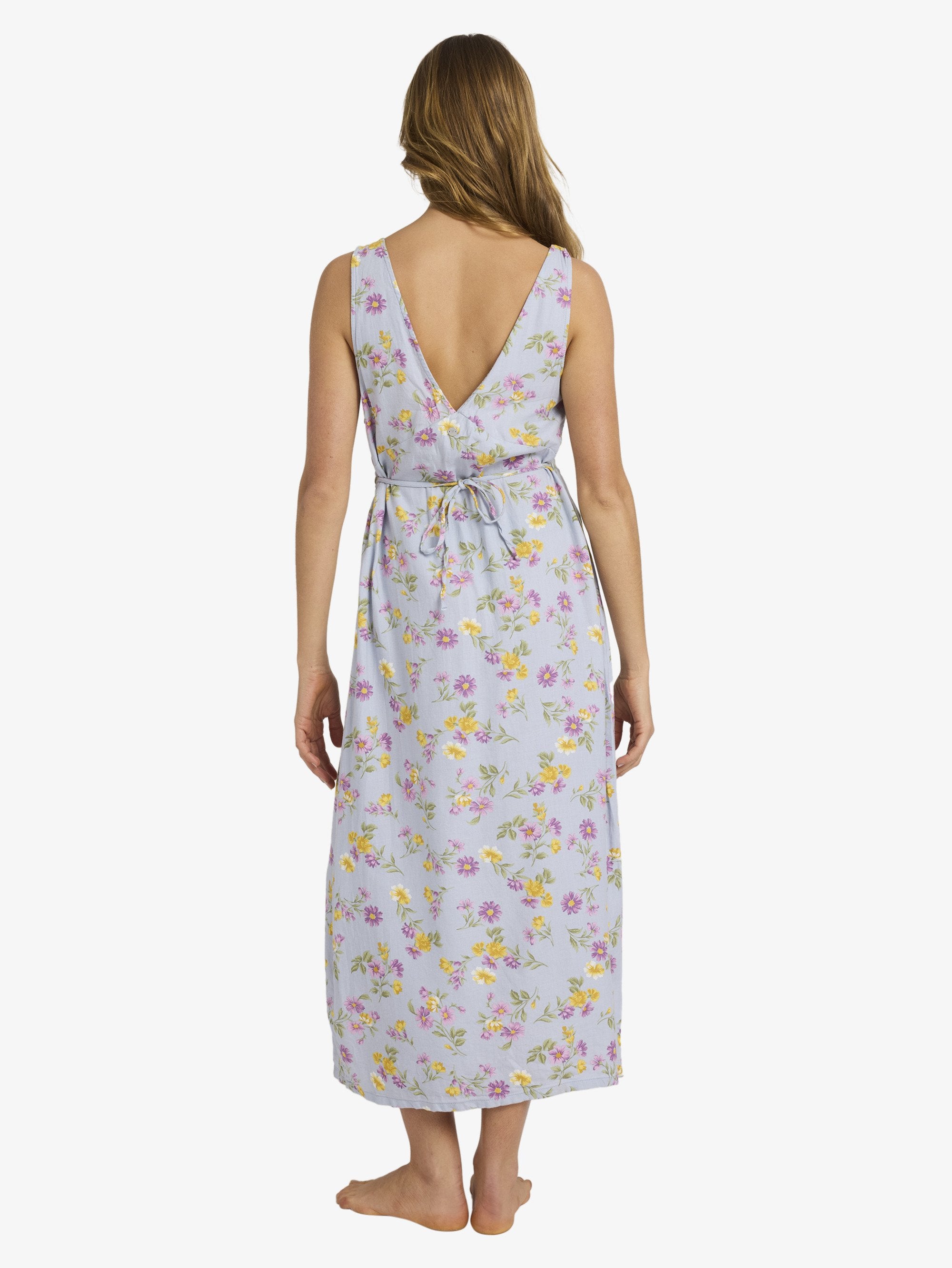 Womens Wild Flower Midi Dress