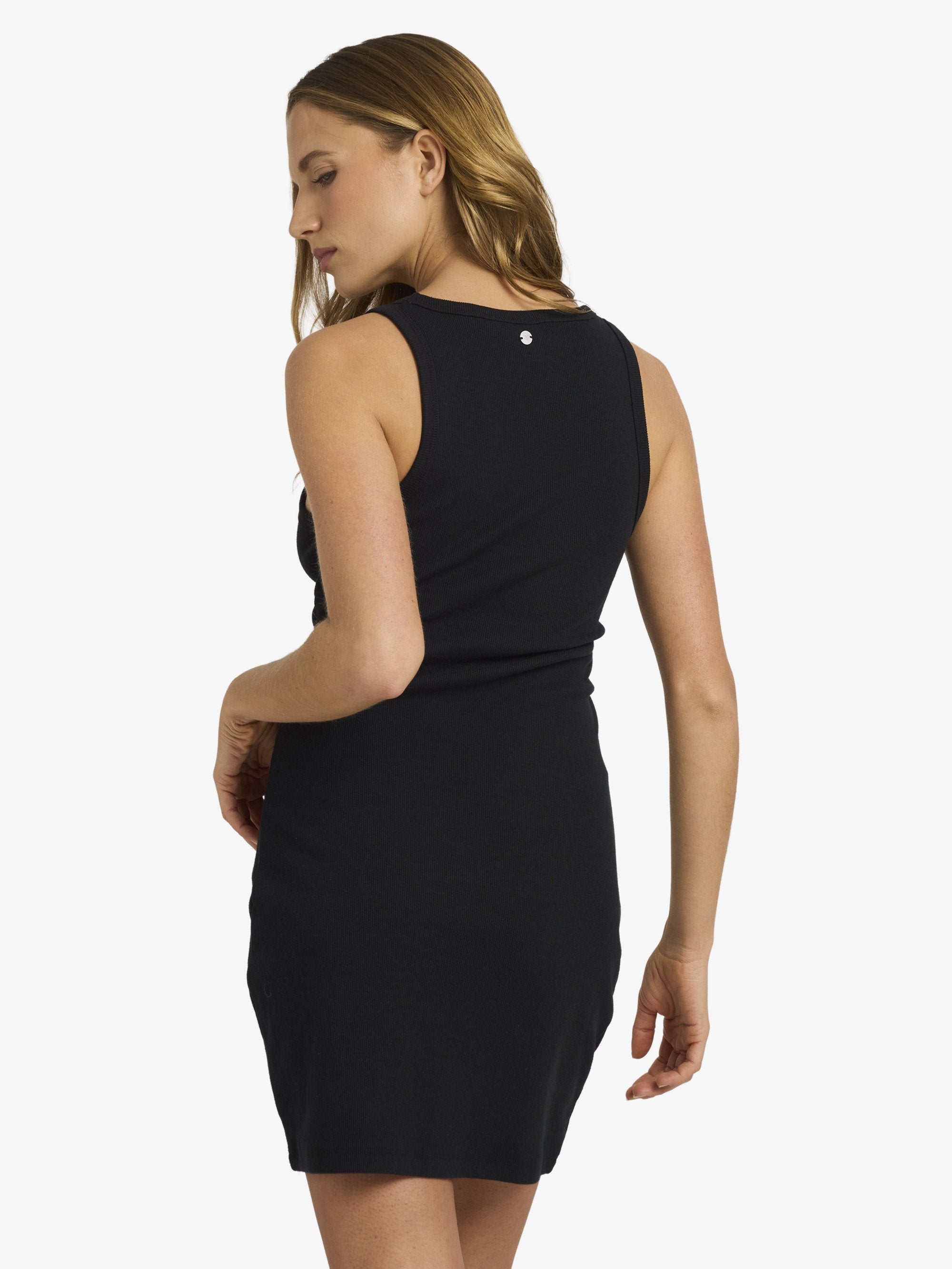 Womens Base Rib Mini Dress