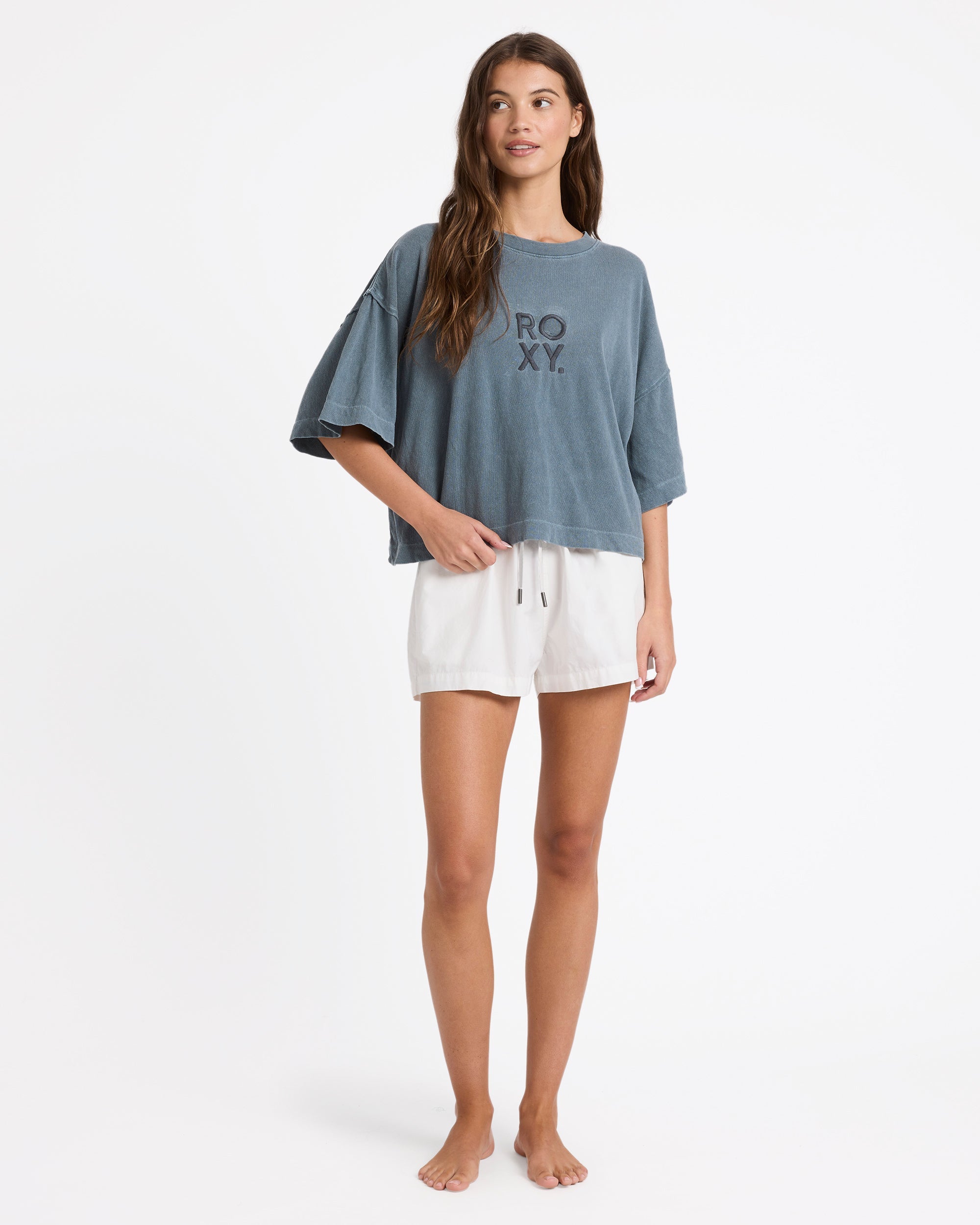 Womens Warm Ups Oversized T-Shirt