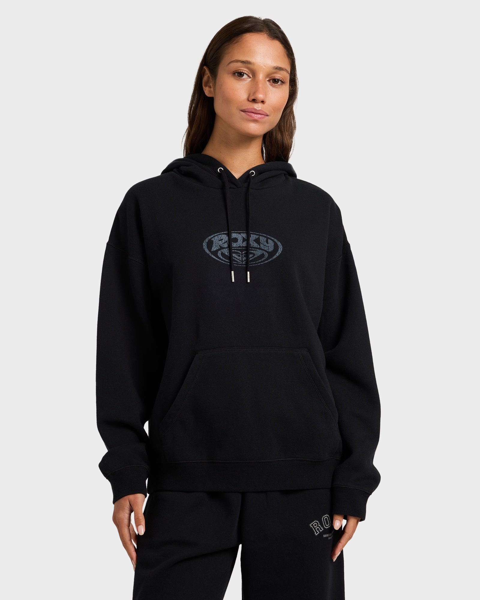 Womens Dreamy Days Pullover Hoodie – Black – Roxy Australia
