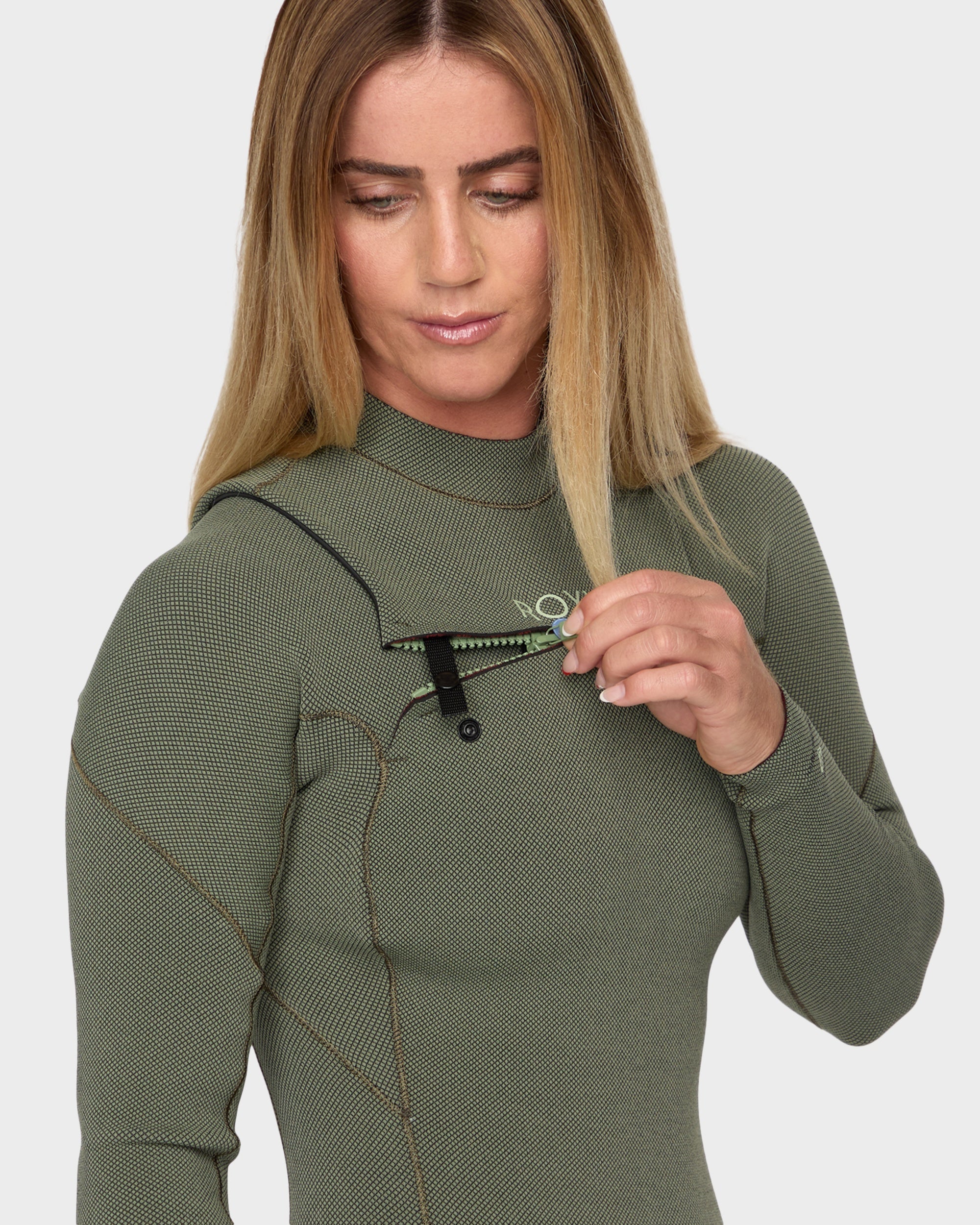 Womens Primaloft 3/2mm Elite Xtra Stretch Chest Zip Wetsuit