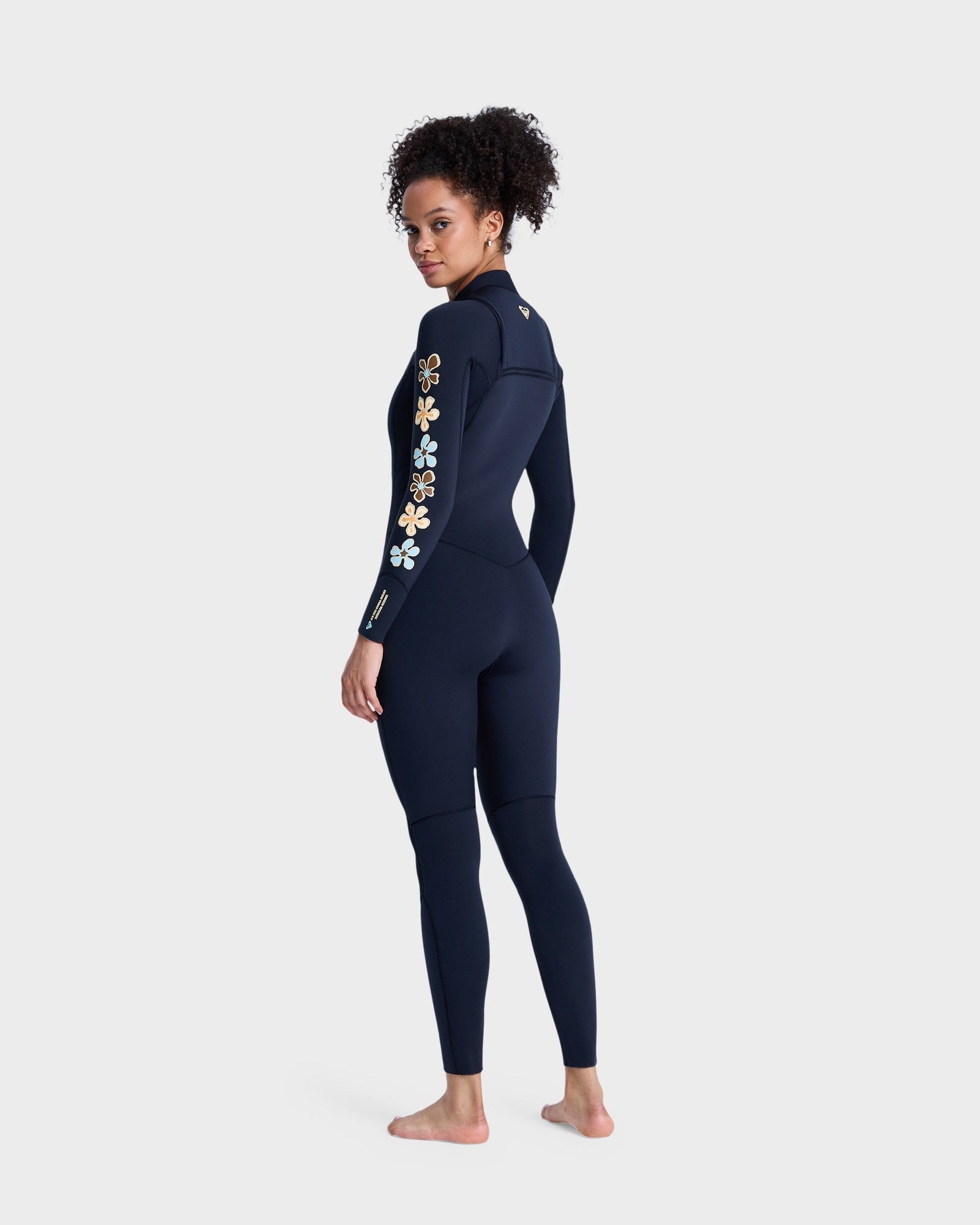 Womens 3/2mm Swell Natural Chest Zip Wetsuit