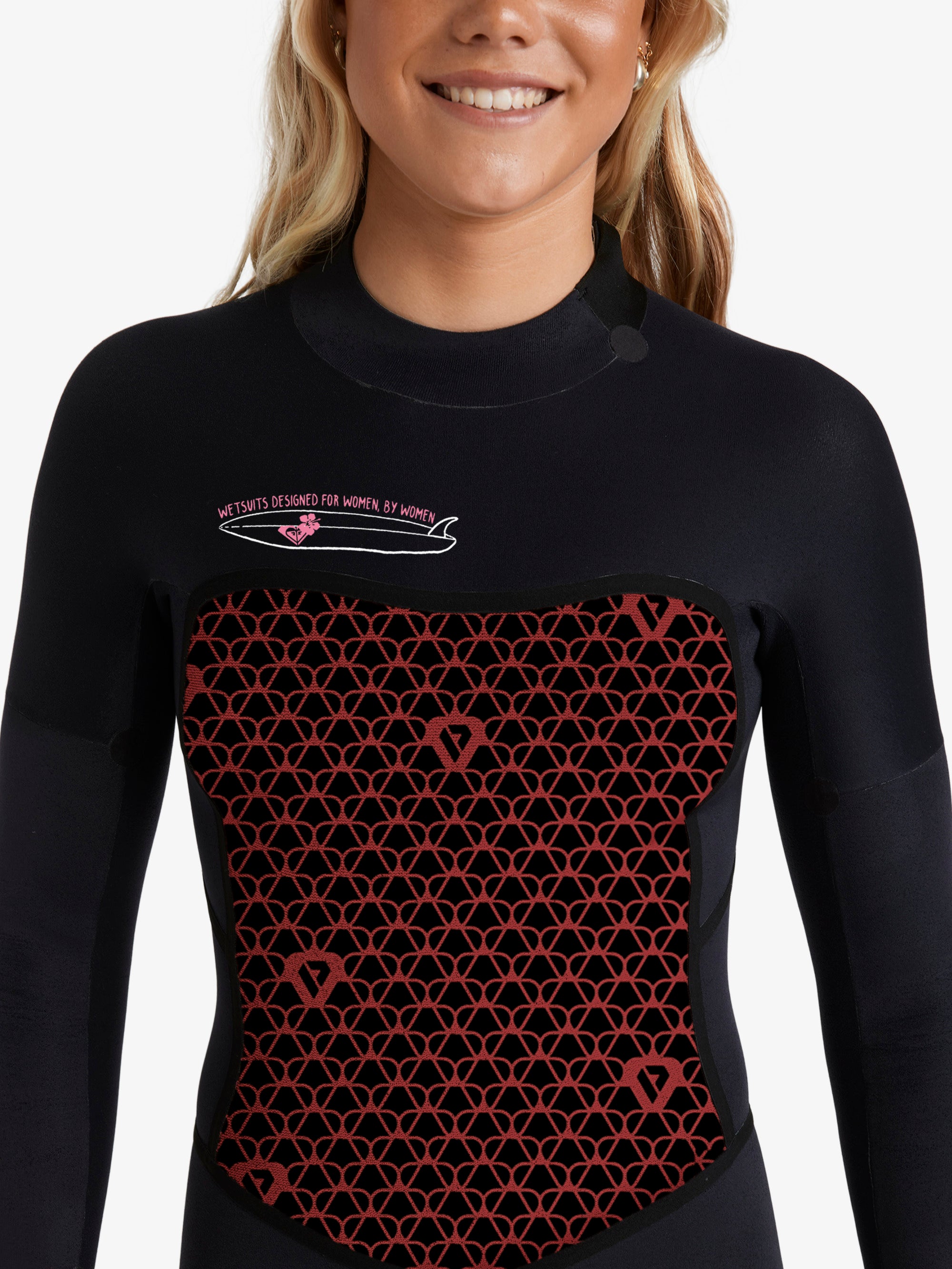 Womens Primaloft 3/2 mm Swell Natural Back Zip Fullsuit