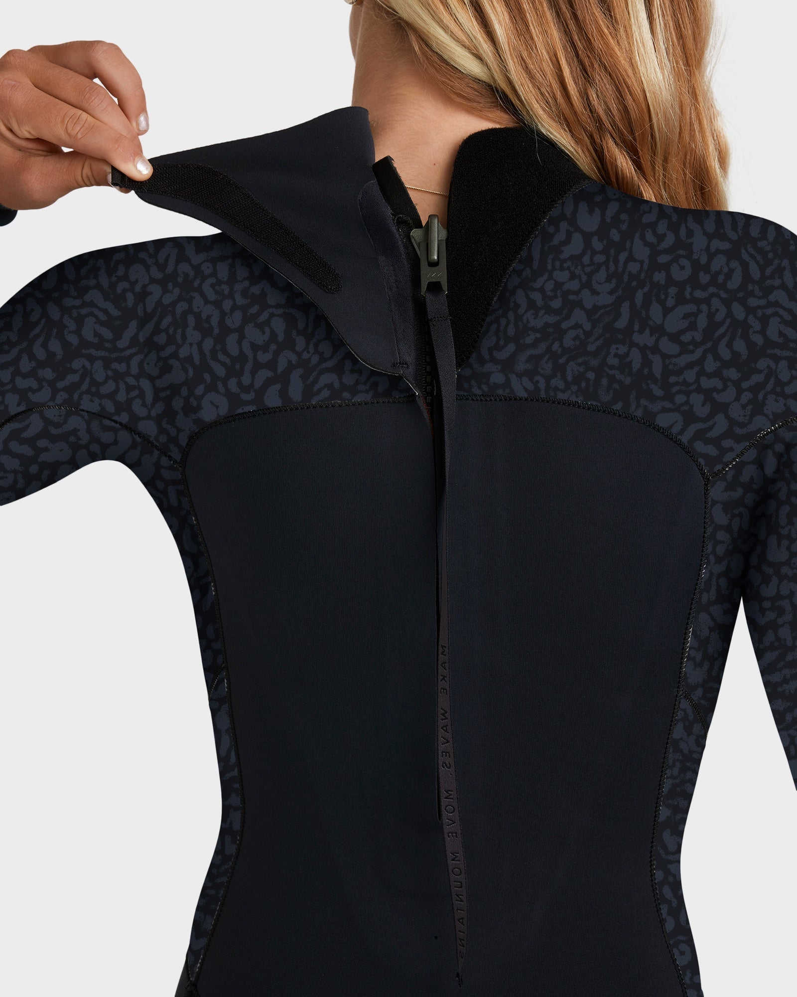 Womens 4/3mm Swell Natural Back Zip Wetsuit