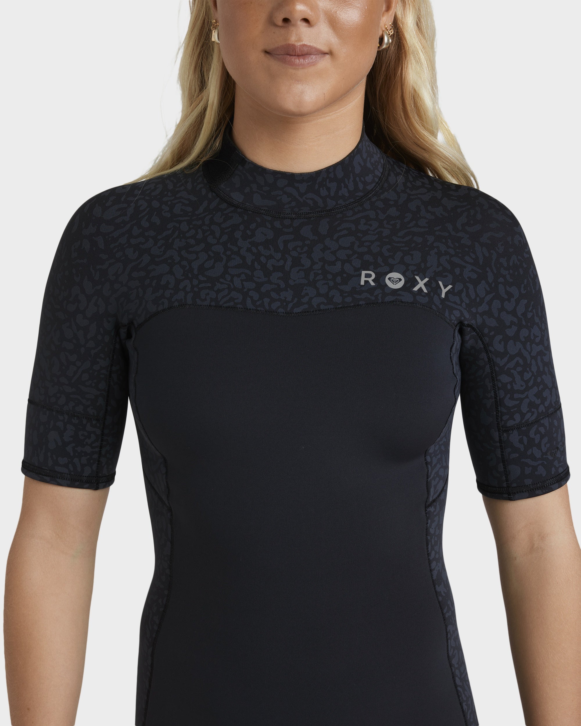 Womens 2mm Swell natural Back Zip Springsuit