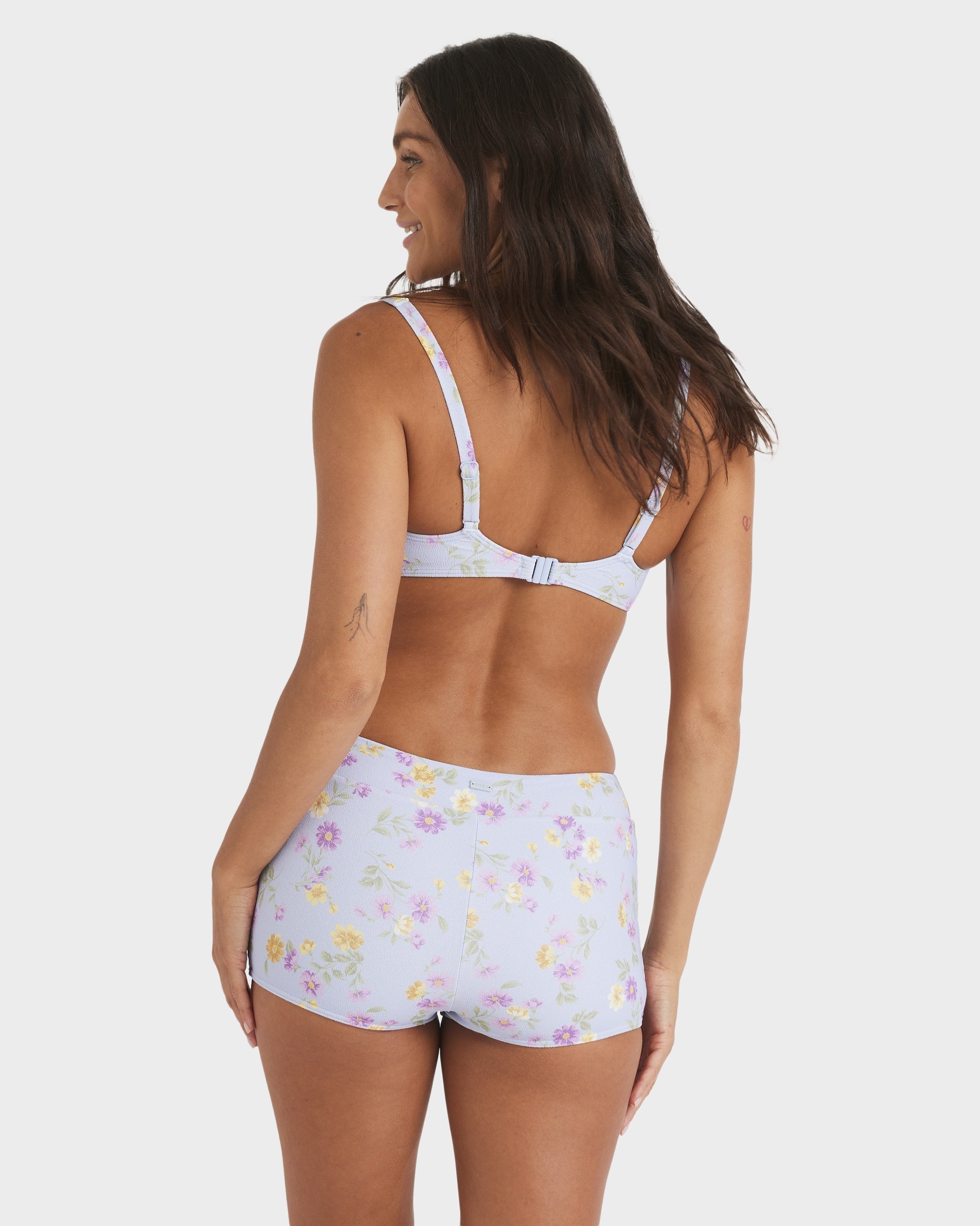 Womens Wildflower High Waist Bikini Bottom