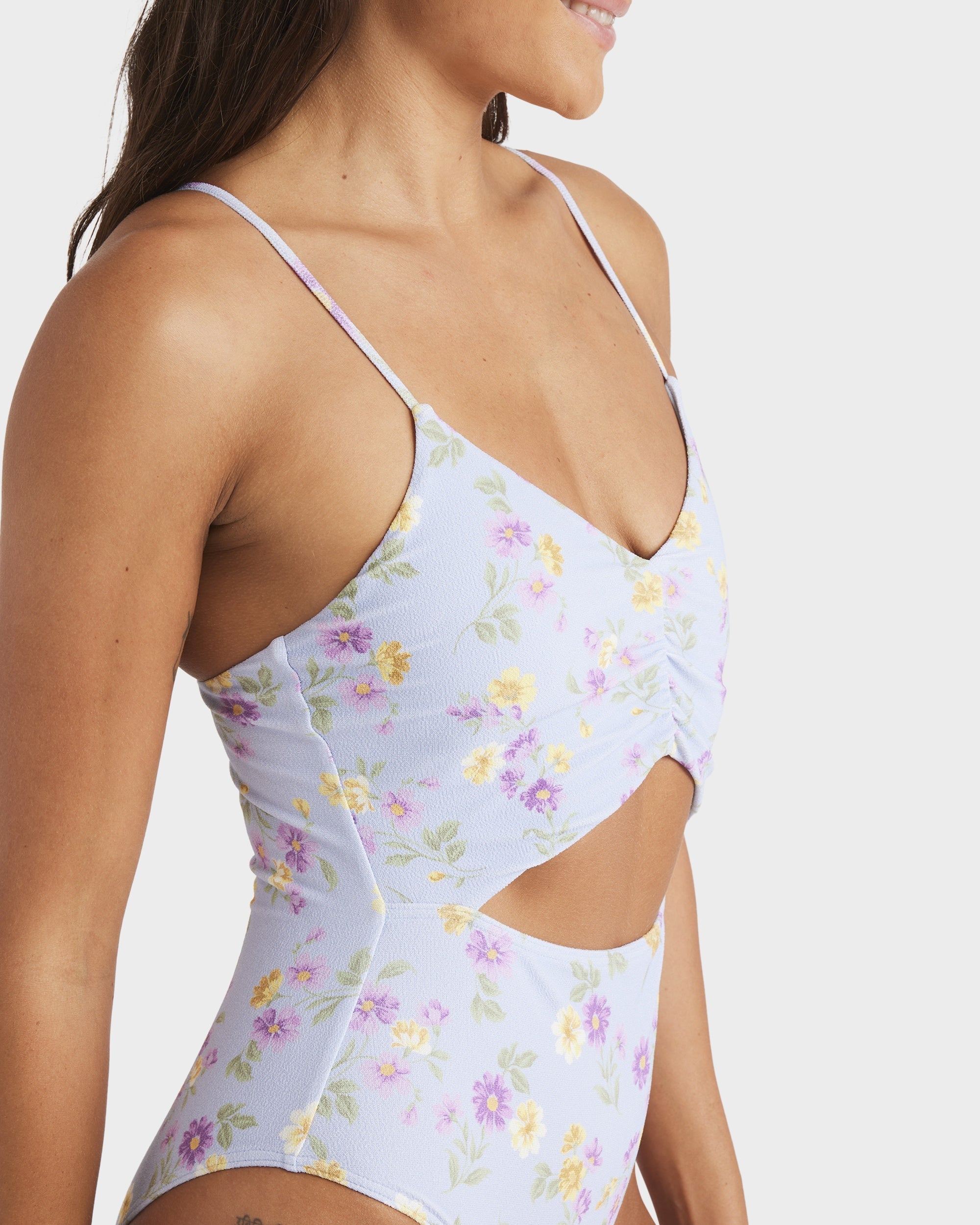 Womens Wildflower One Piece Swimsuit