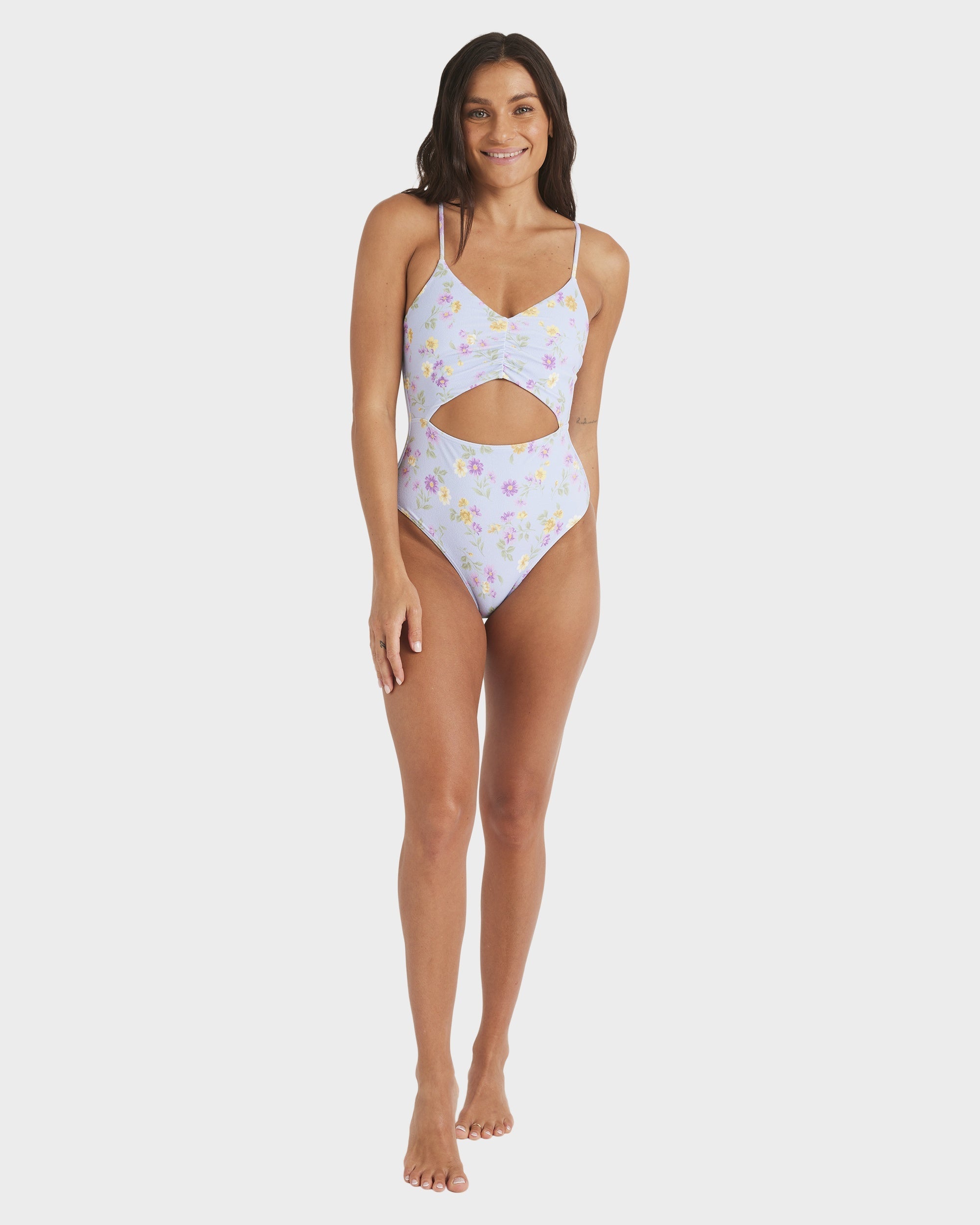Womens Wildflower One Piece Swimsuit