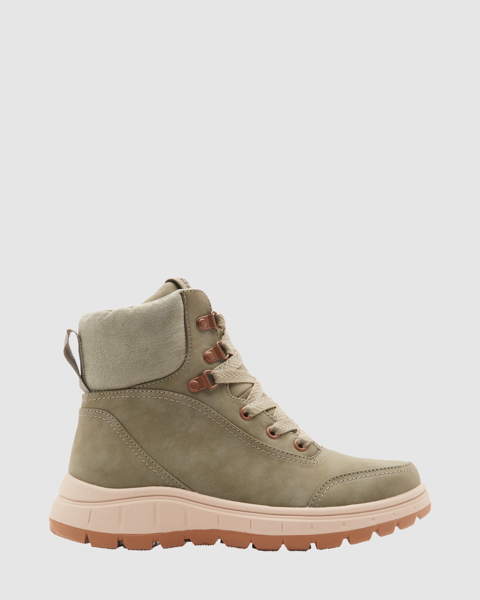 Womens Karmel Lace-Up Boots