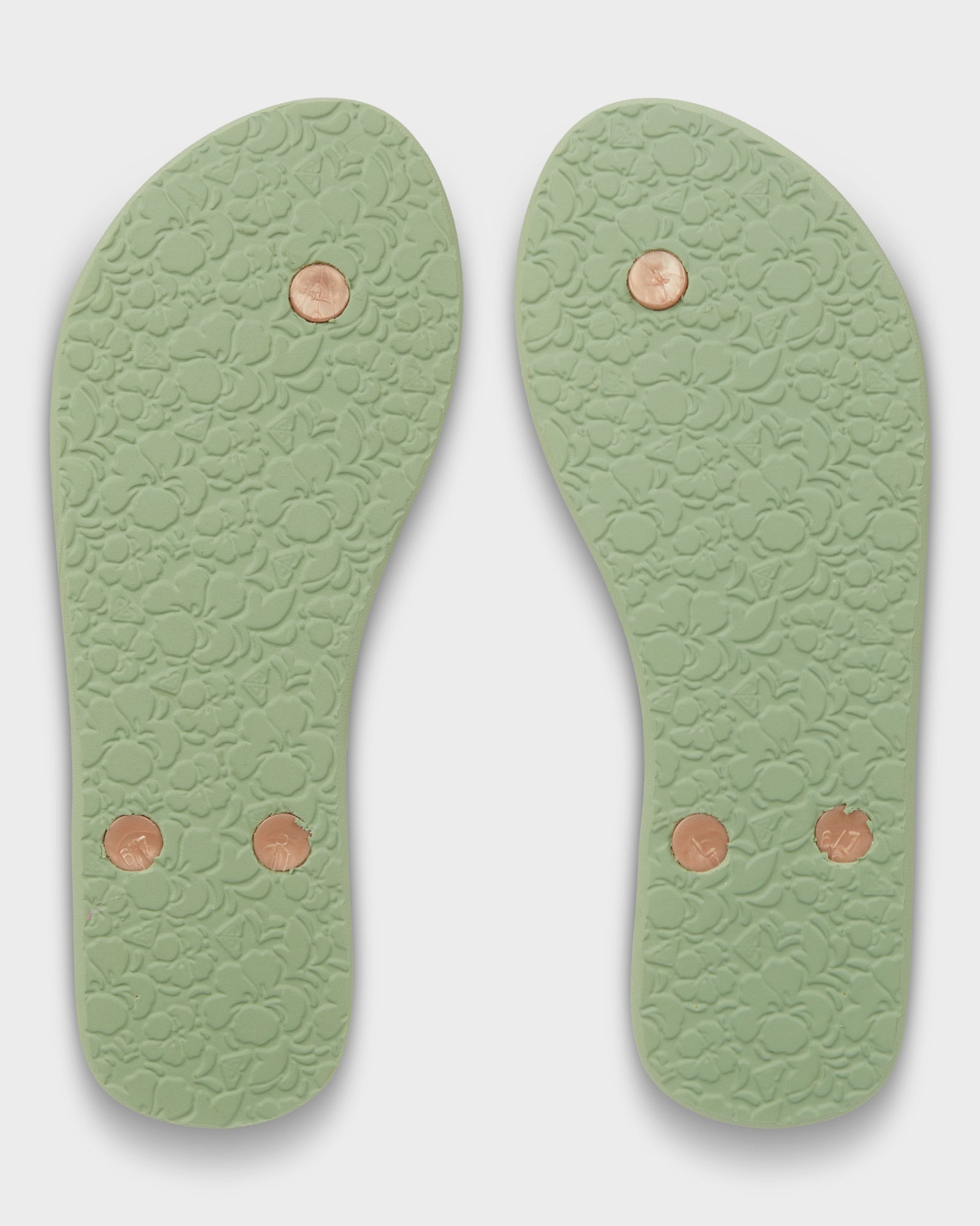 Womens Bermuda Print Thongs