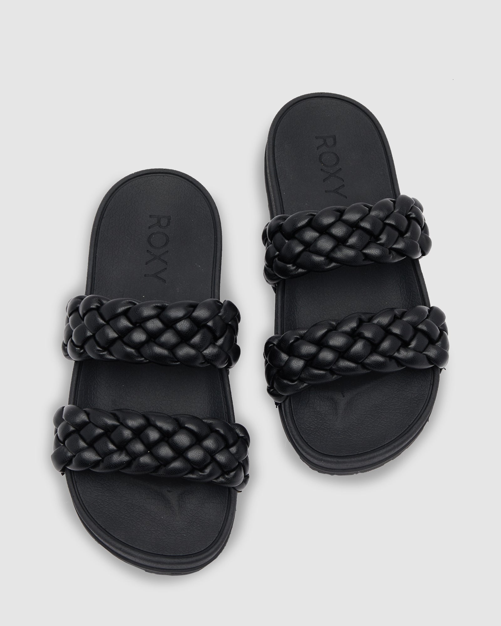 Womens Slippy Braided Sandals