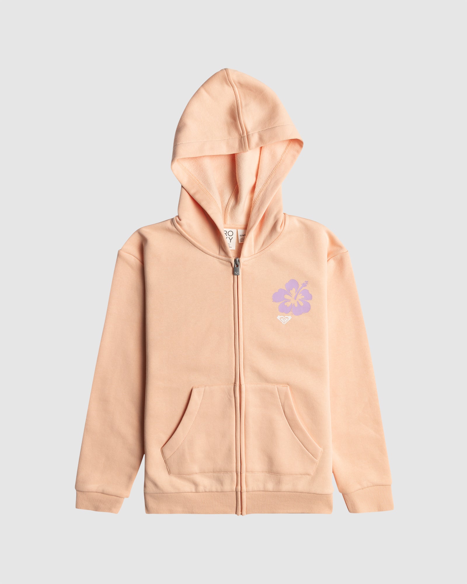 Girls 4-16 Surf Feeling Zip-Up Hoodie