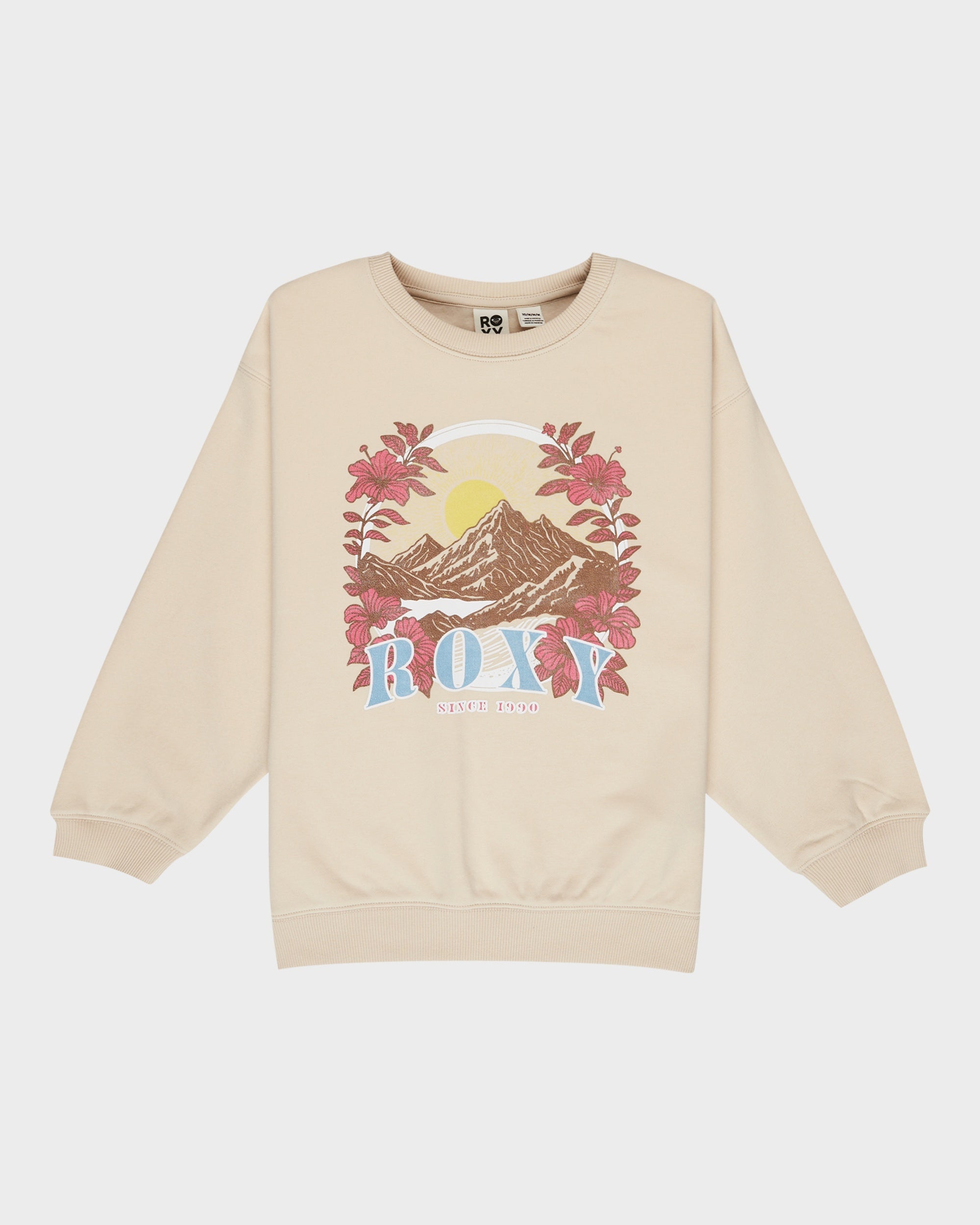 Girls 8-16 Morning Hike Crew Neck