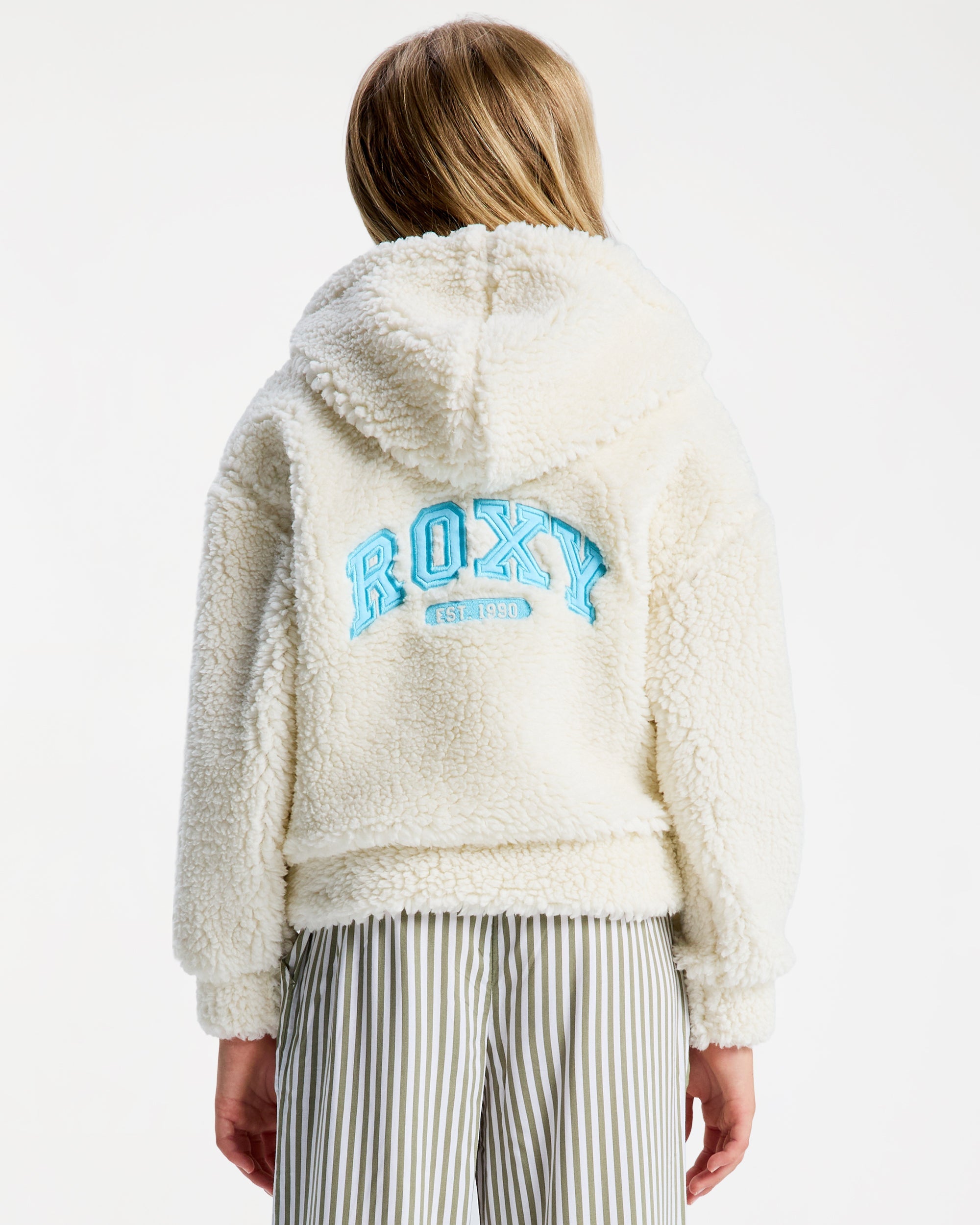 Girls 4-16 Back to Full Fleece Jacket