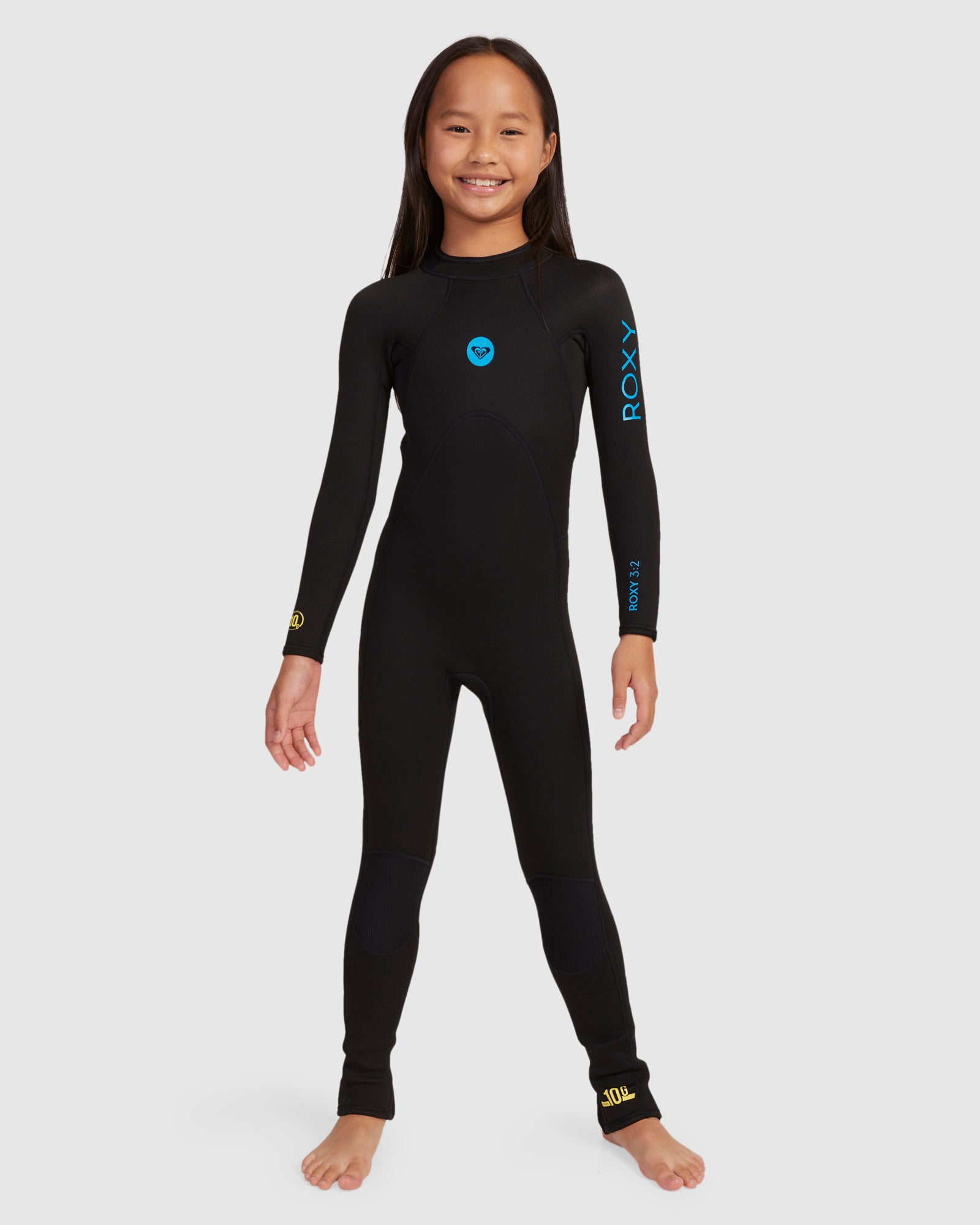 Girls 2-16 3/2mm Prologue Flatlock Back Zip Wetsuit