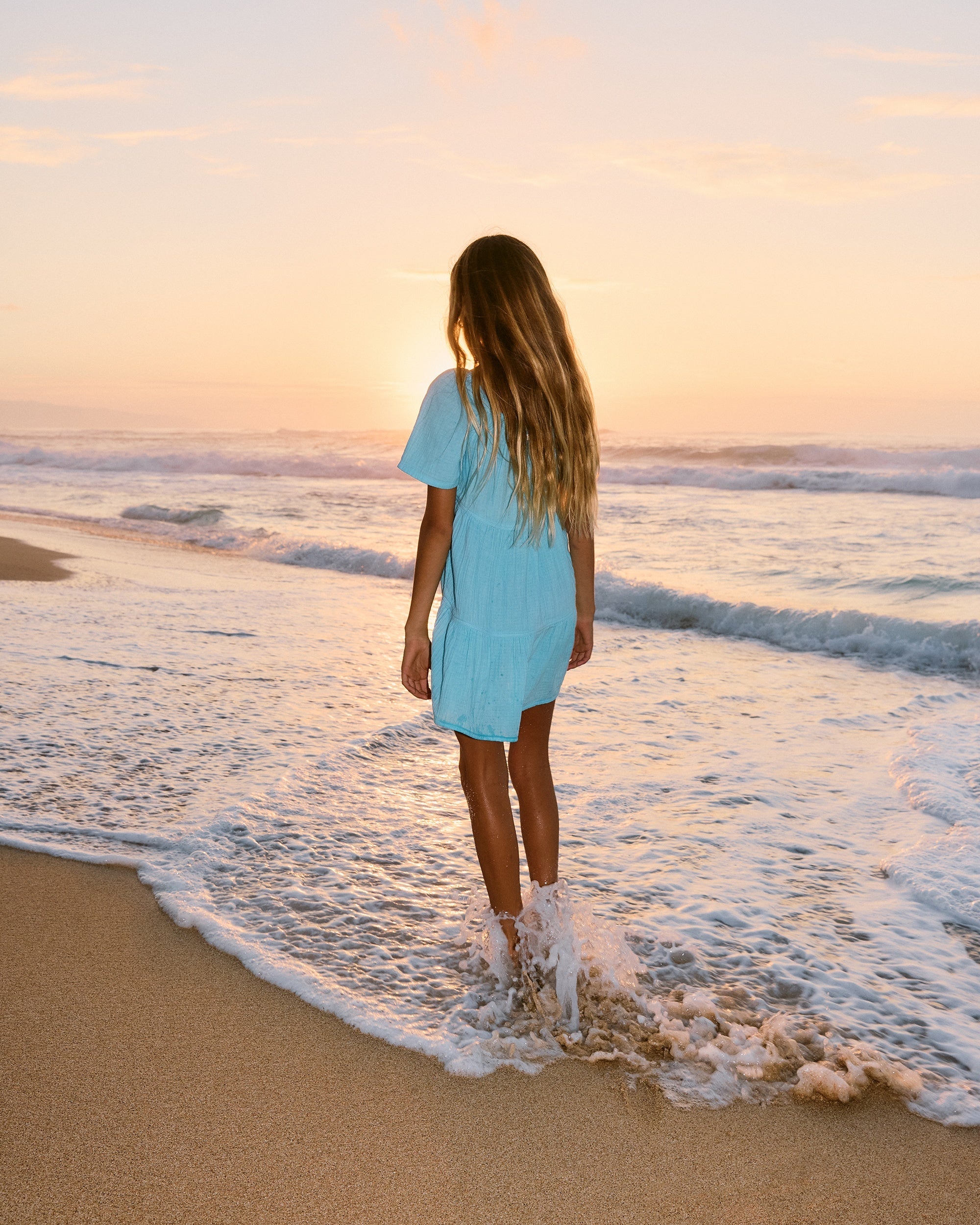 Girls 8-16 Pacific Pools Mini Dress