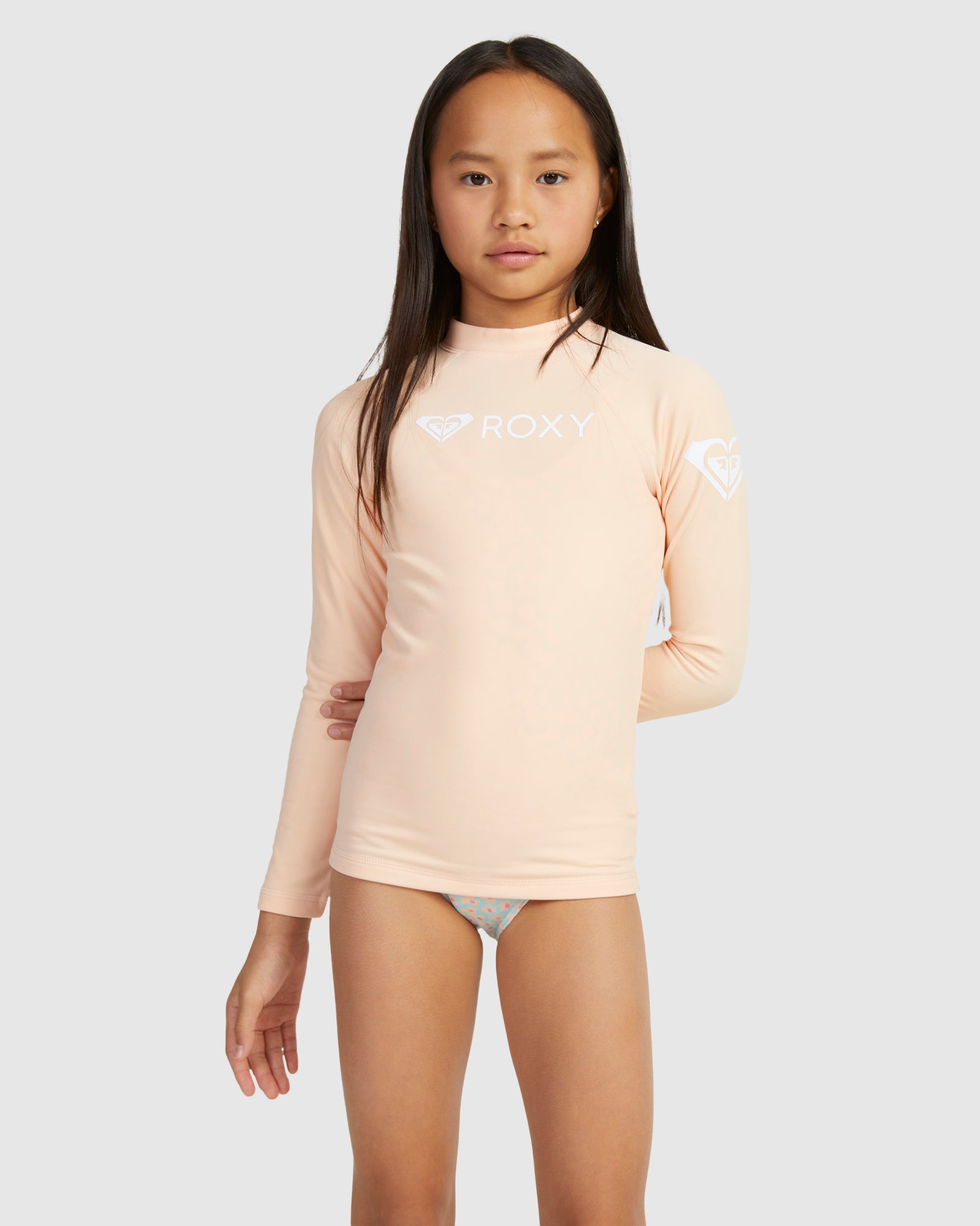 Girls Girl Heater Ls Lycra Rashguard