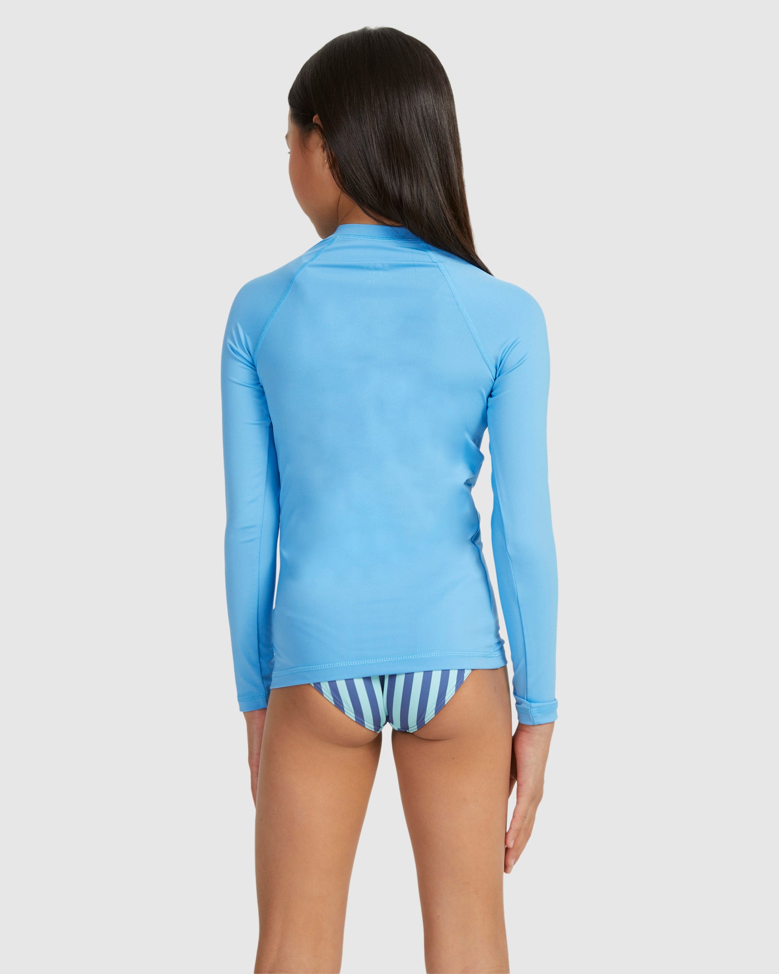 Girls Essential Ls Lycra Rashguard