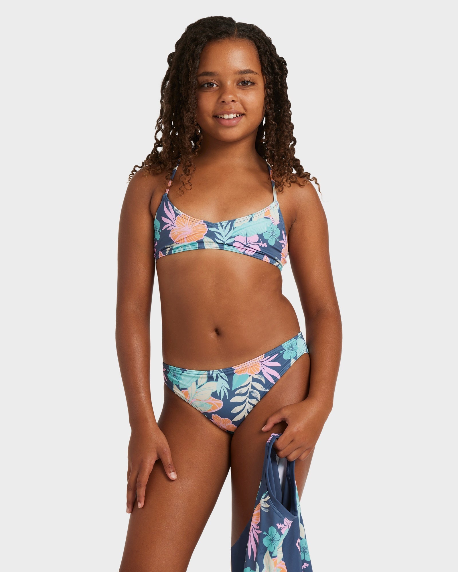 Girls 8-16 Active Two Piece Rash Vest – Roxy