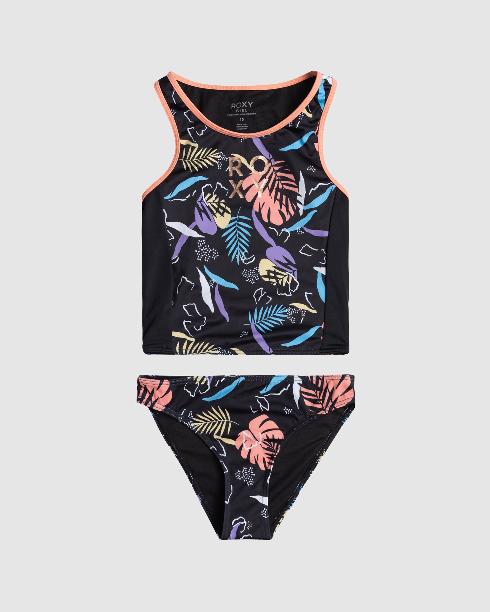 Girls 8-16 Active Tankini Set