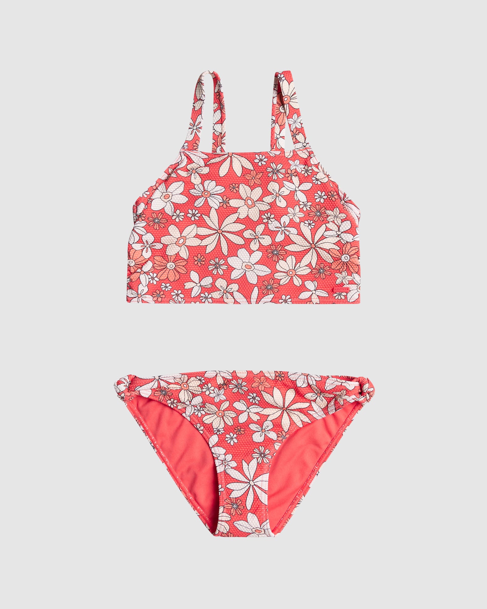 Girls 8-16 Fab Floral Crop Tank Set