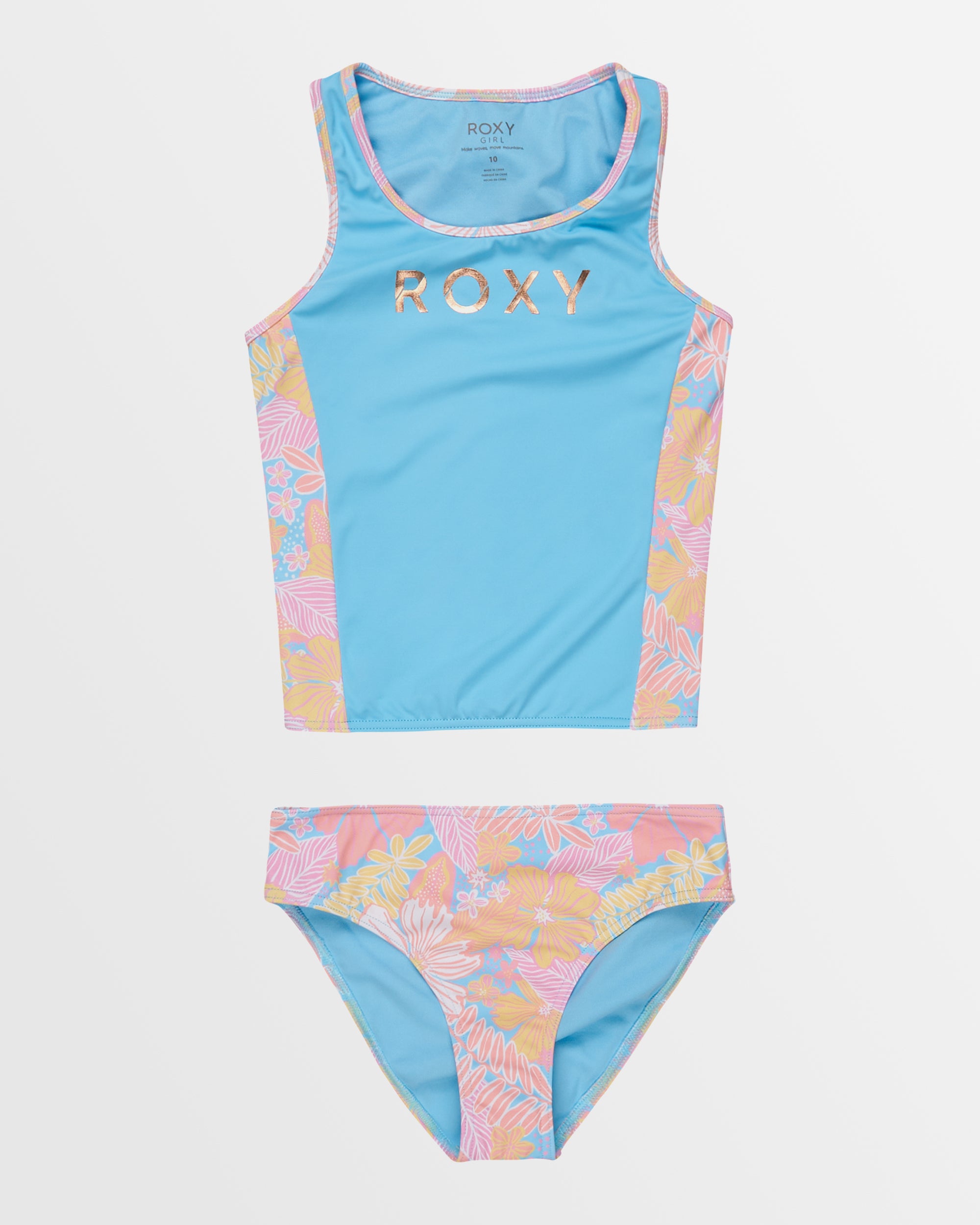 Girls 8-16 Hidden Garden Two Piece Swim Set