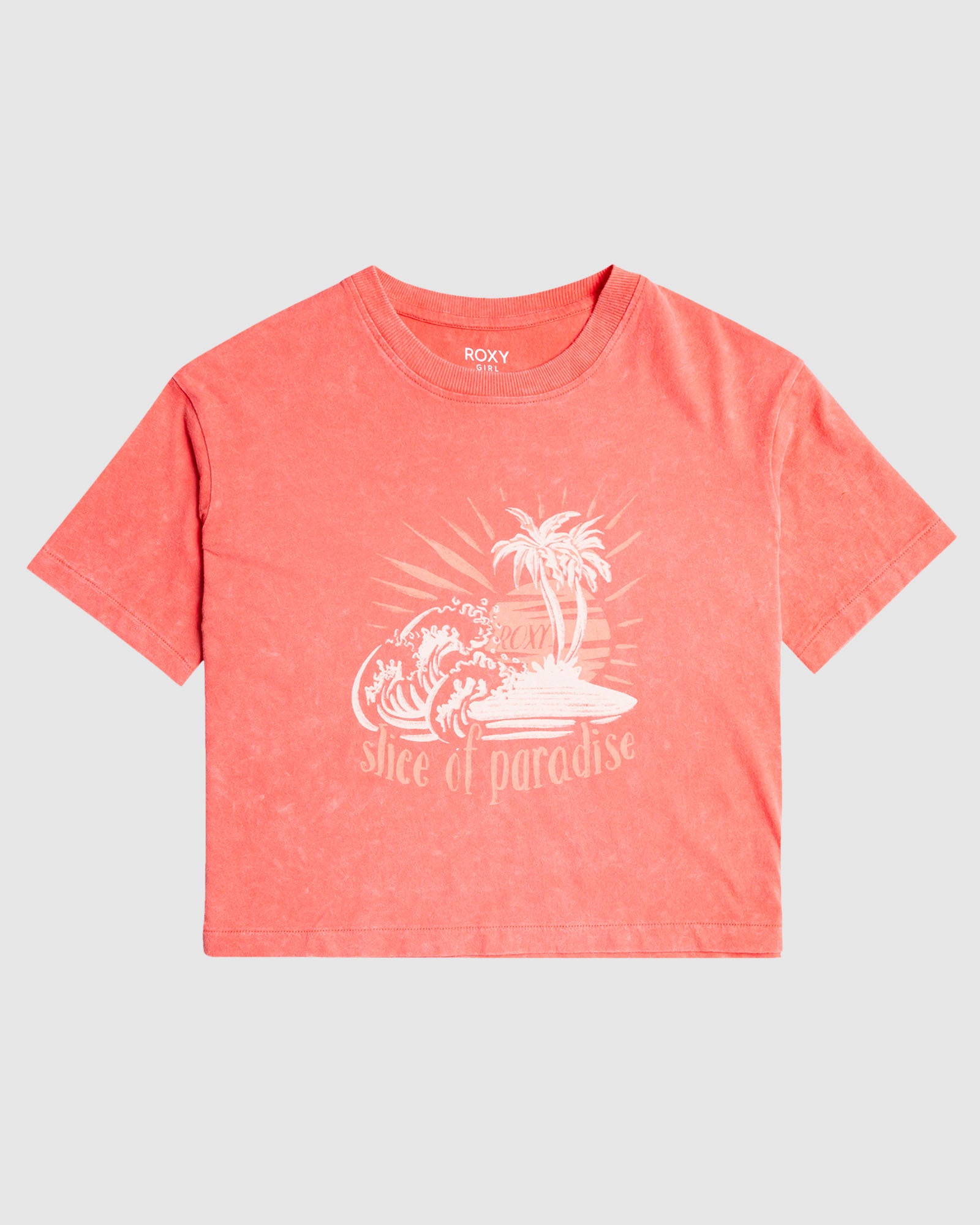 Roxy Girls Paradisiac Cascade Long Sleeve Shirt - Classic Cotton Fit With Snap Cuffs & Chest Pockets