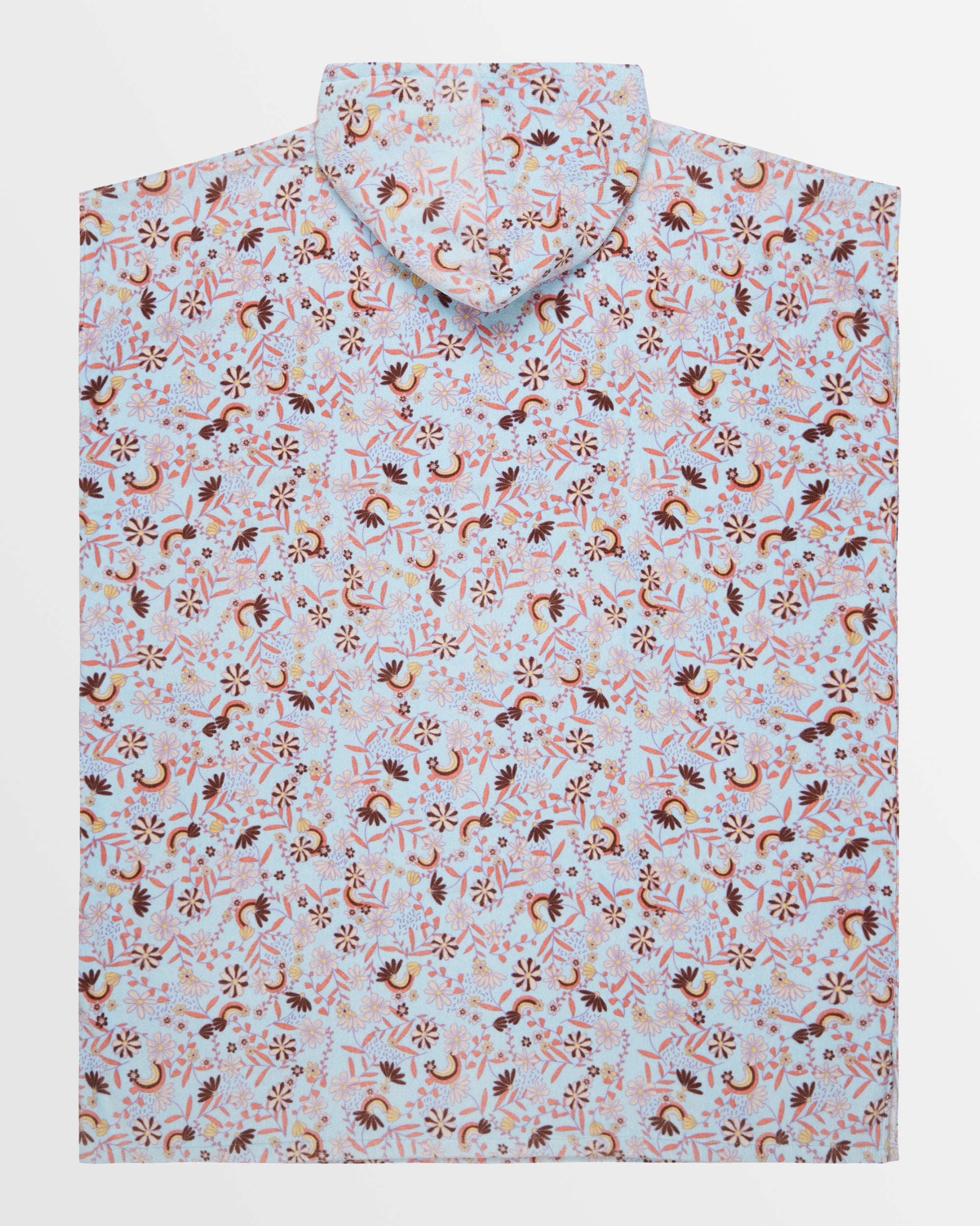 Womens Stay Magical Printed Poncho Towel