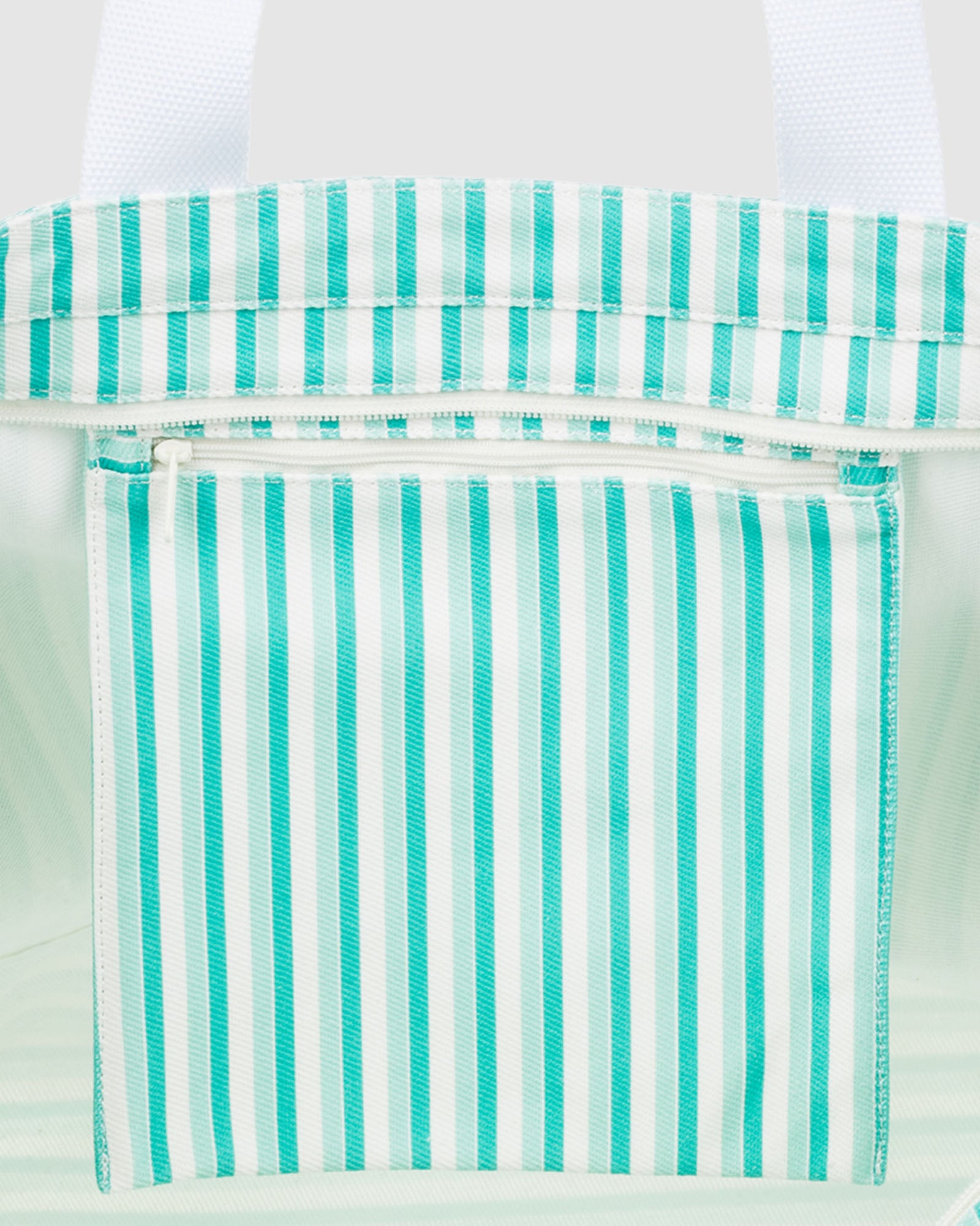 Womens Strippy Beach Tote Bag