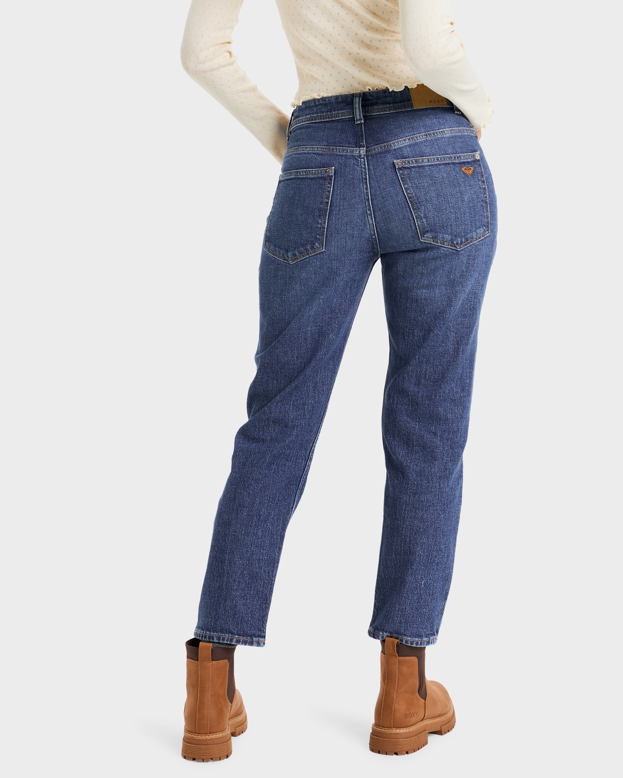 Womens Patti Straight Denim Jeans