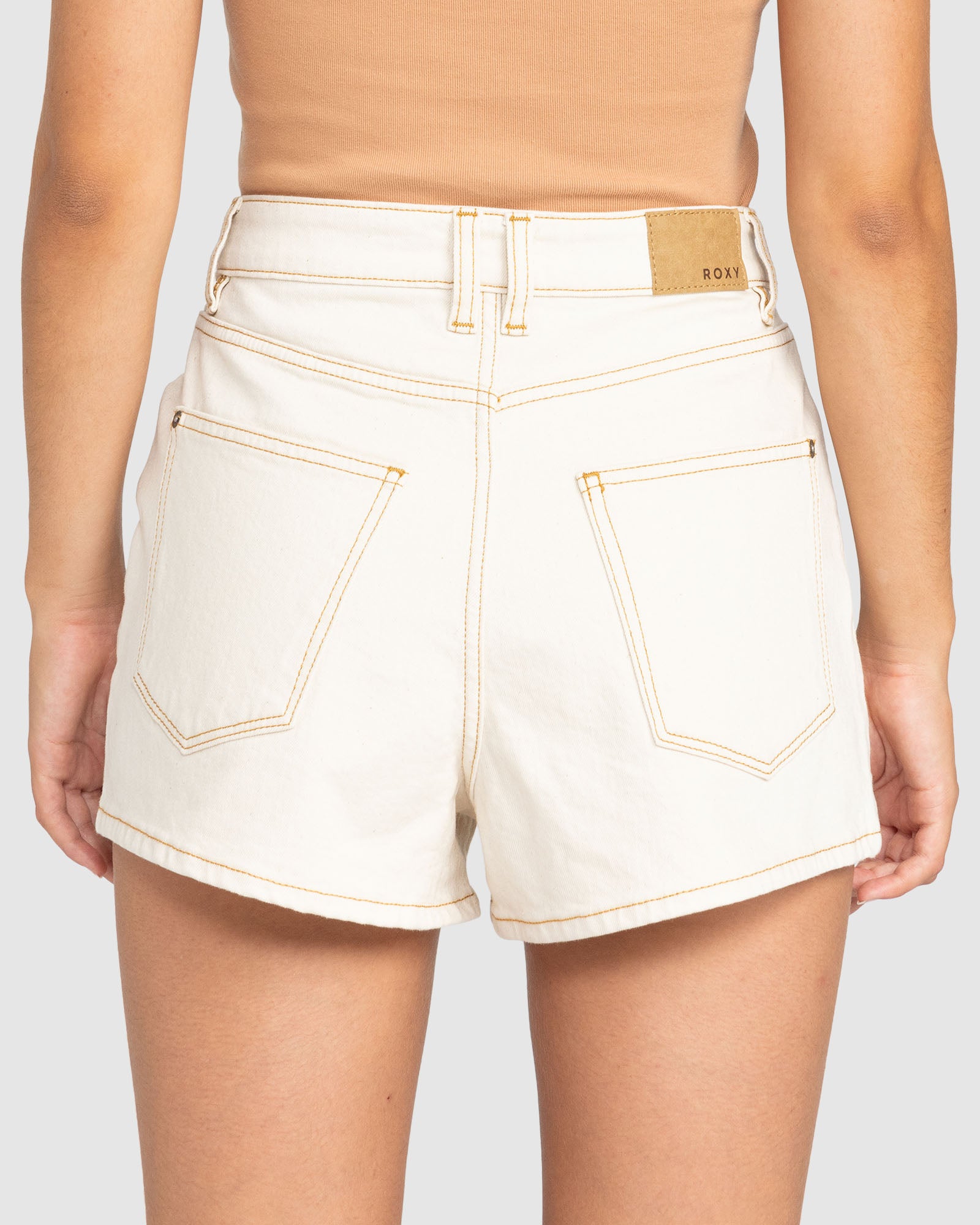 Womens Chlo Natural Denim Shorts