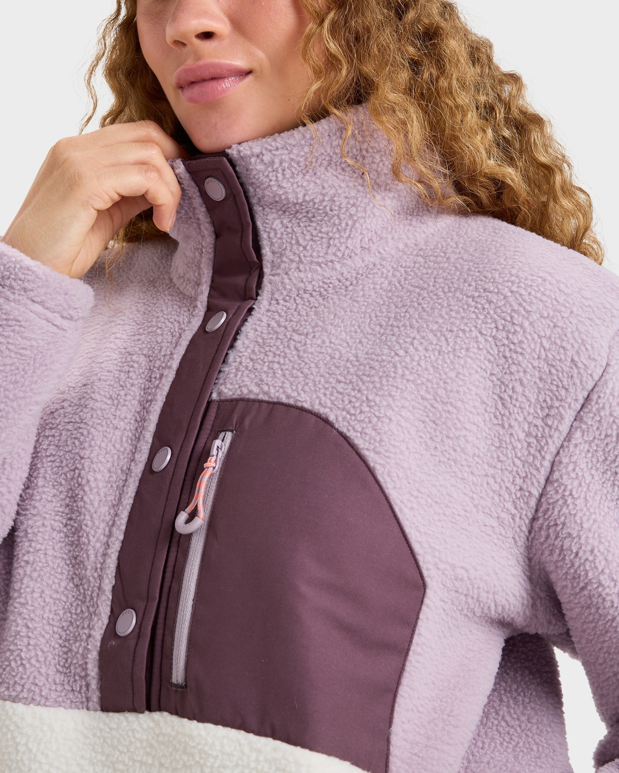 Womens Alabama Mock Neck Half Zip Fleece Jumper