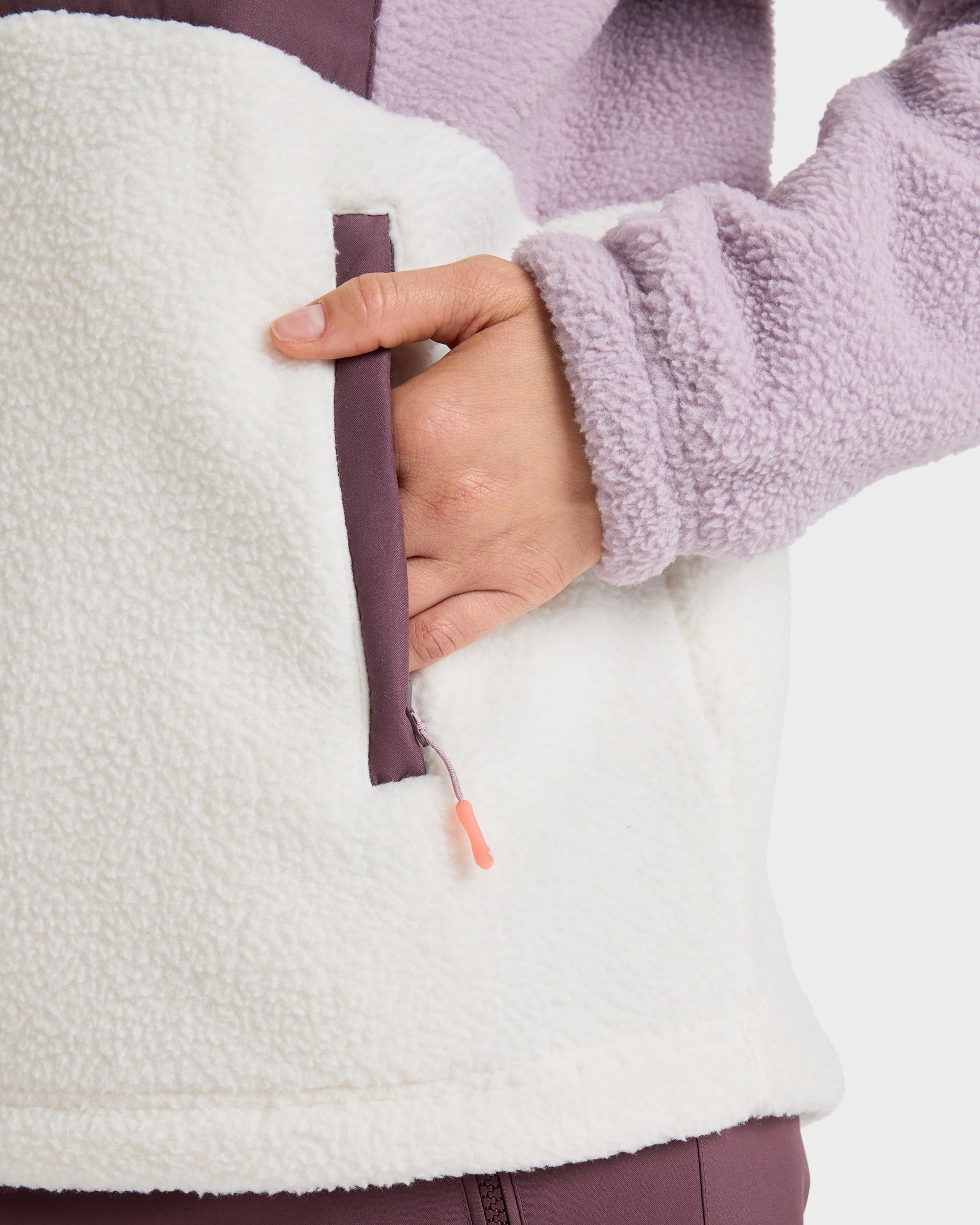 Womens Alabama Mock Neck Half Zip Fleece Jumper