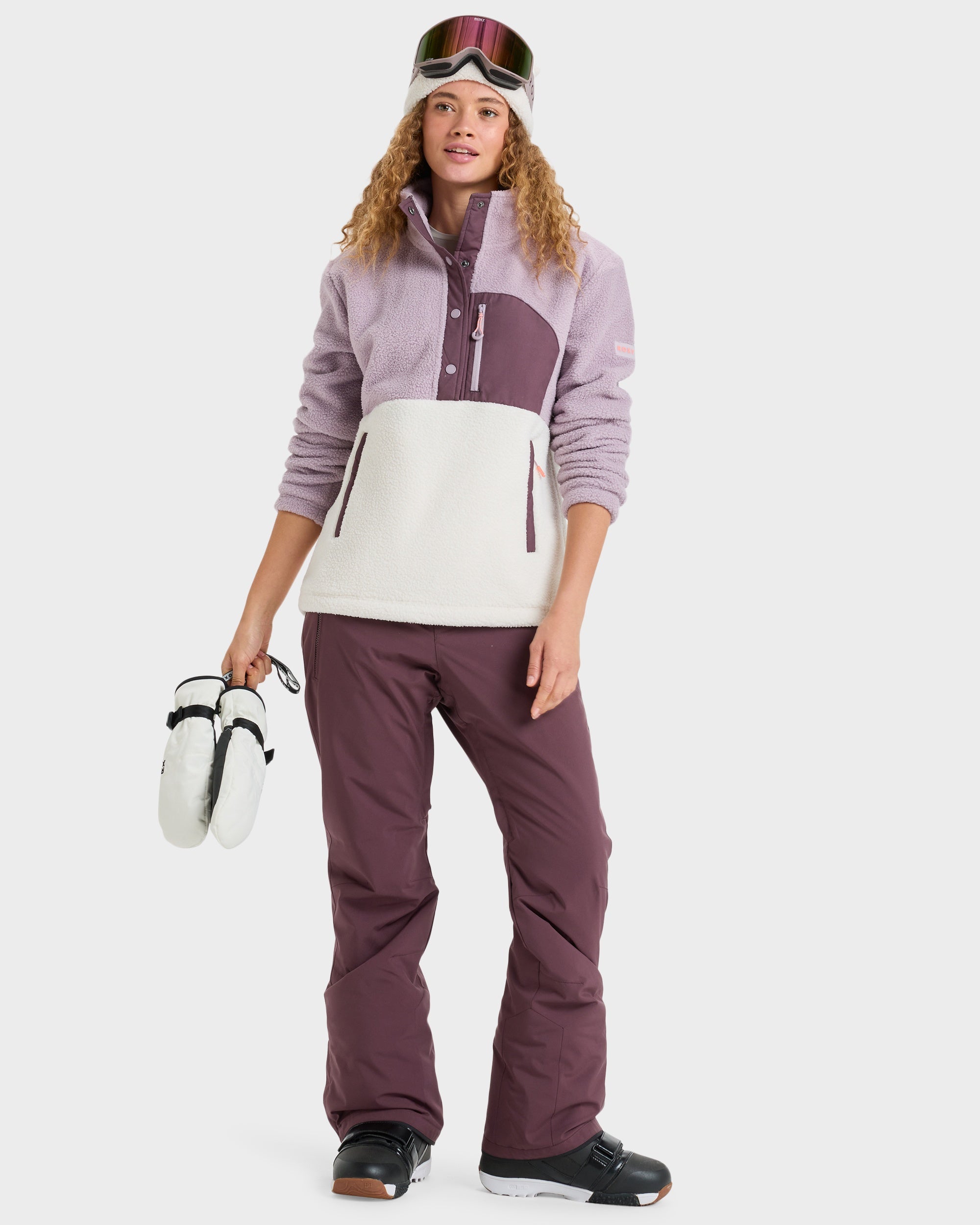 Womens Alabama Mock Neck Half Zip Fleece Jumper