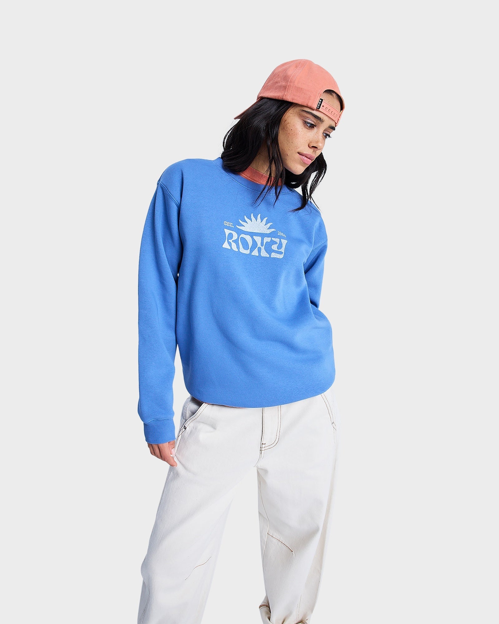 Womens Surf Stoked Crew Neck