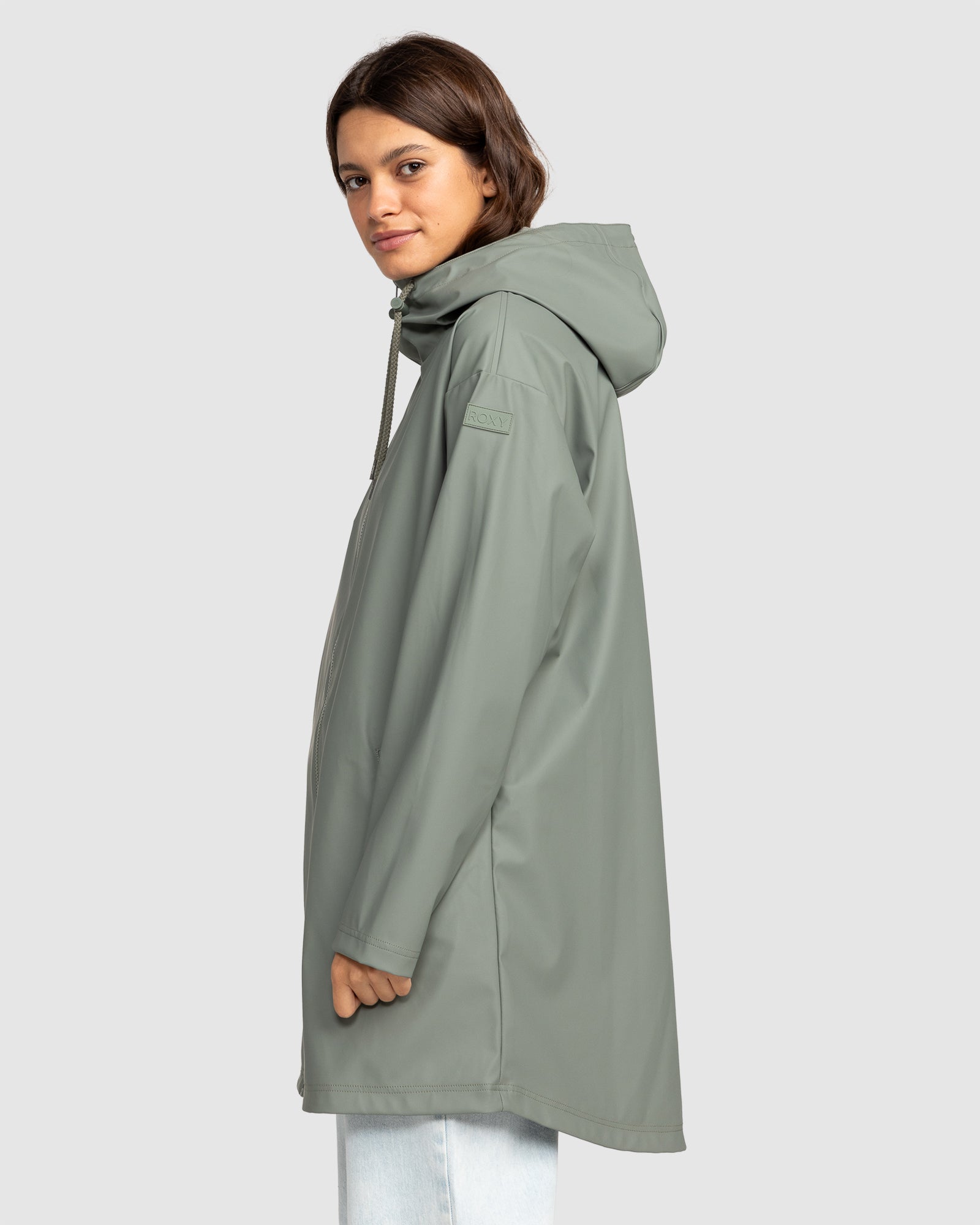 Womens Raining Again Hooded Jacket