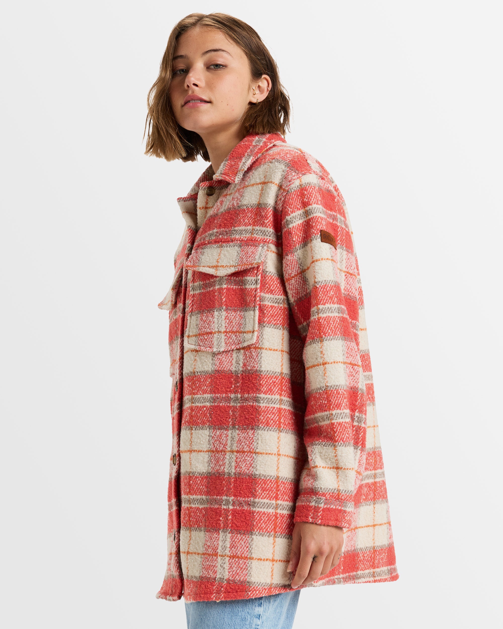 Womens Check The Swell Iiii Shacket