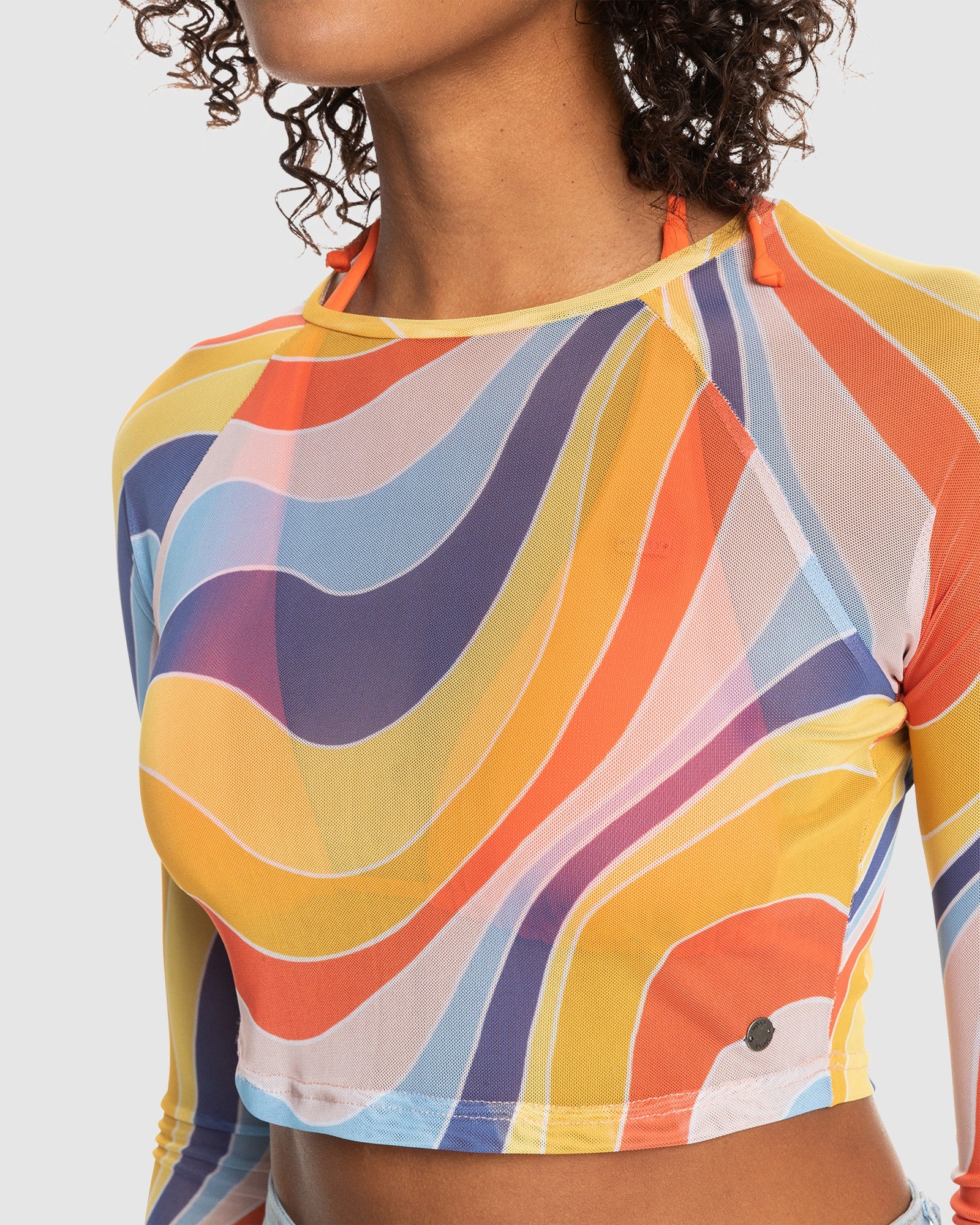 Womens Just A Friend Ls Top