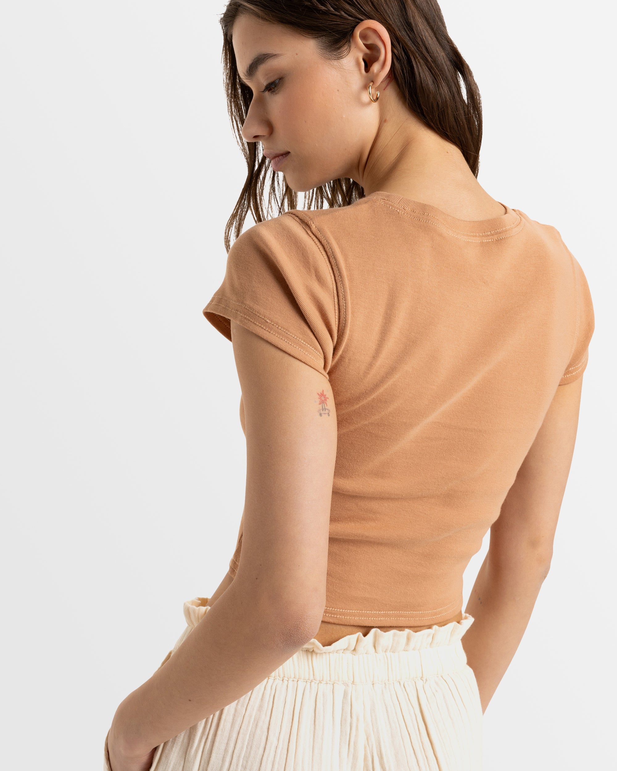 Womens Roxy All Day Short Sleeve T-Shirt