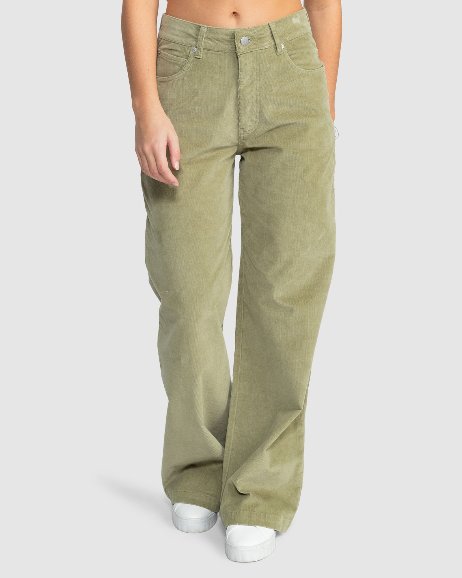 Womens Surf On Cloud Cord Stretch Pants – Roxy