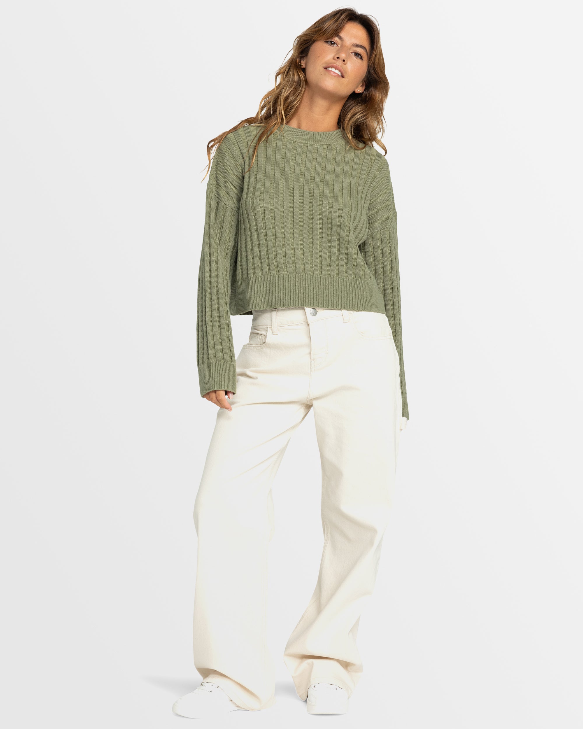 Womens Exploring Diary Crew Neck Sweater