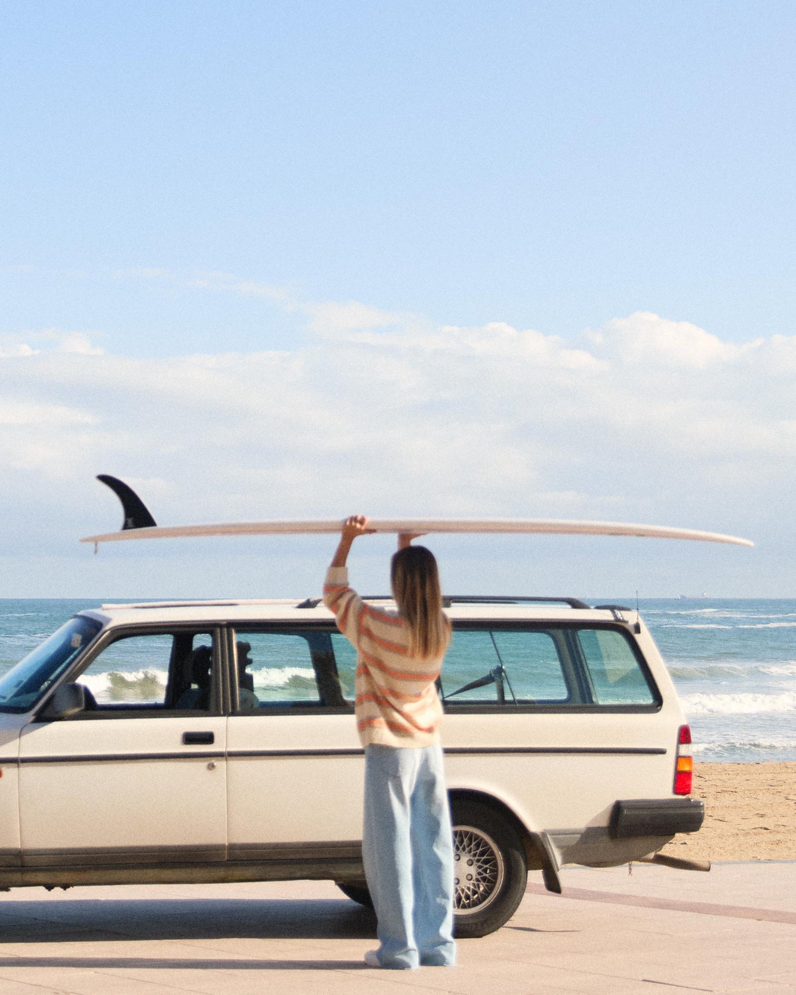 Womens Little Dume Stripe Knitted Jumper