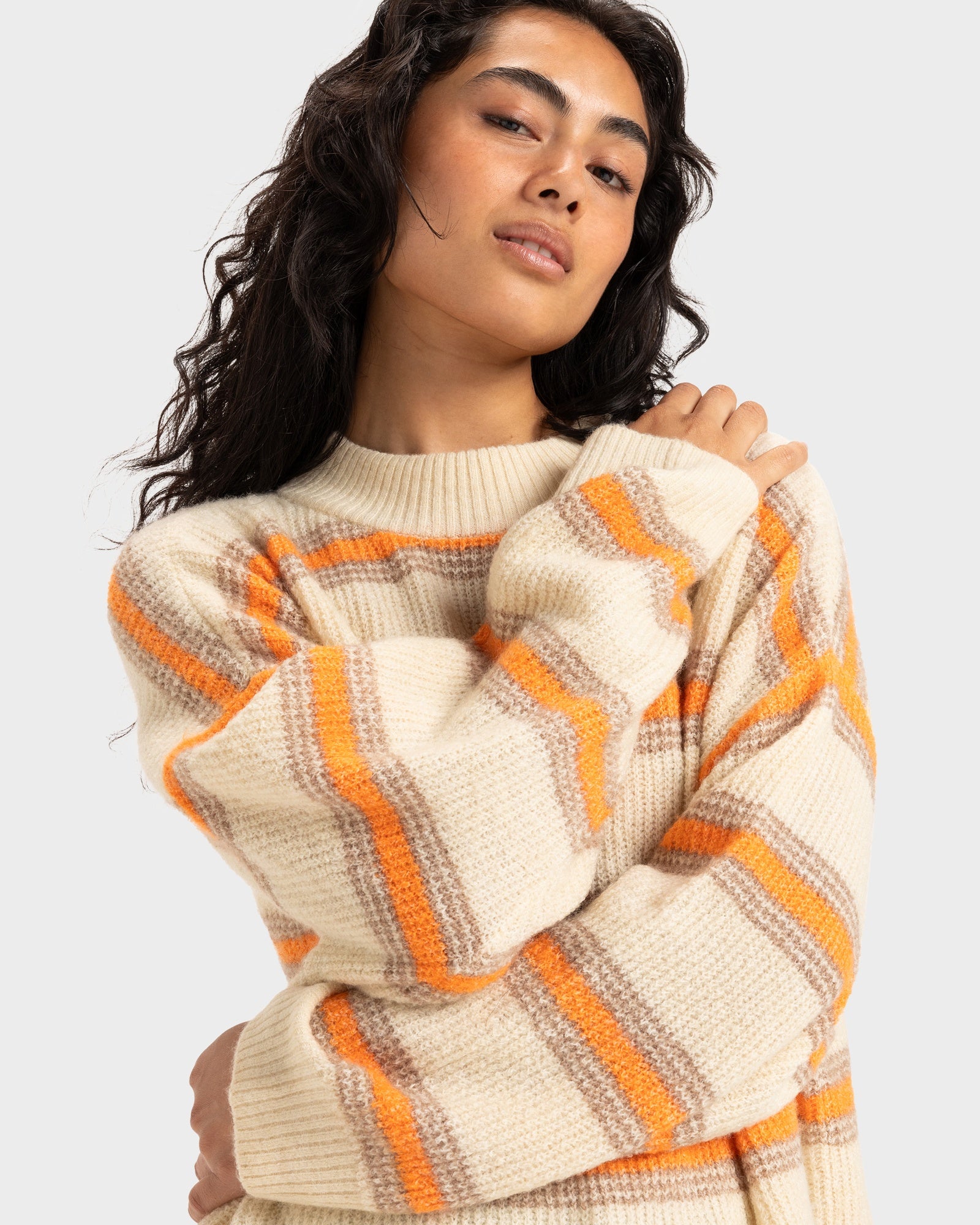 Womens Little Dume Stripe Knitted Jumper