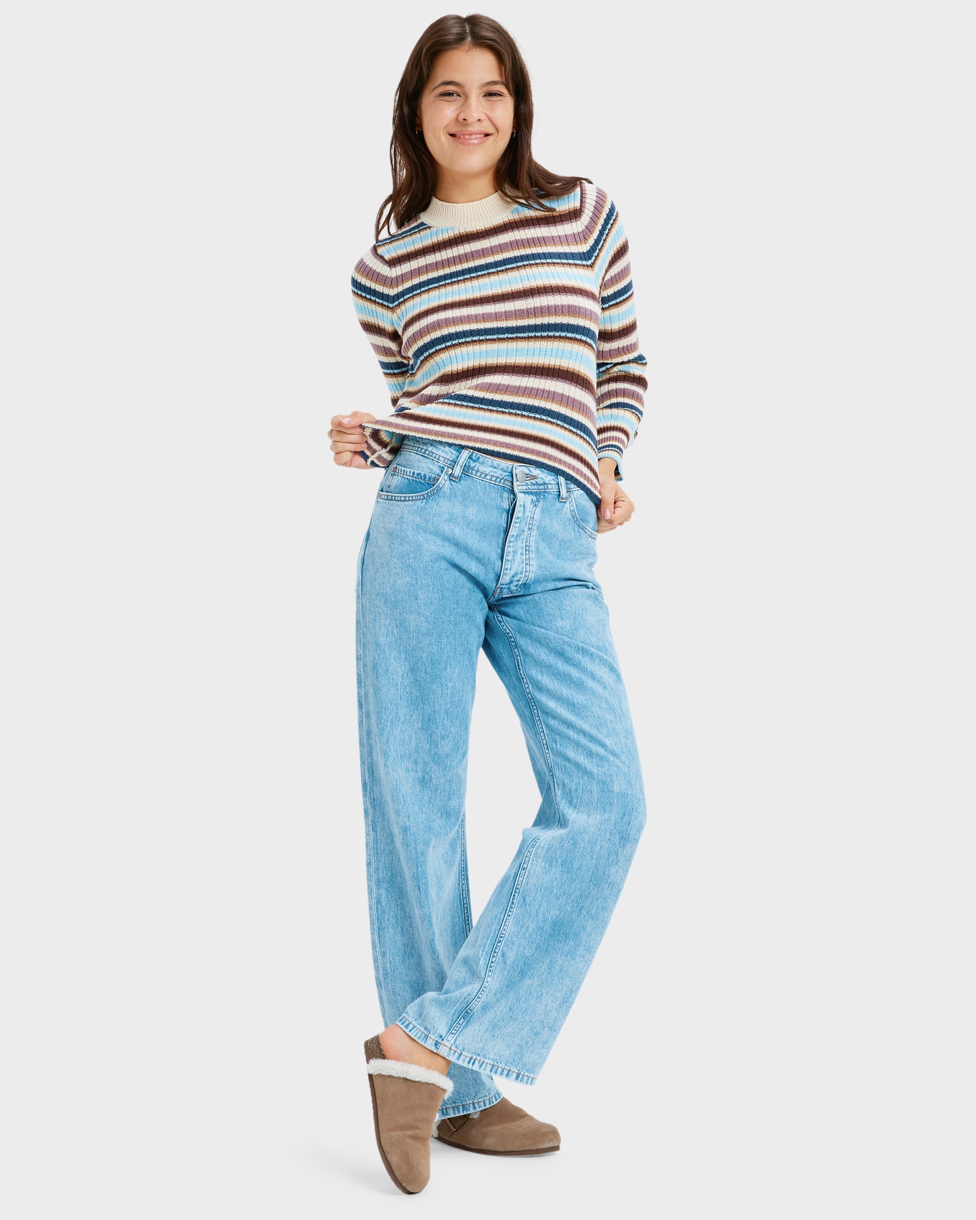 Womens Playa Morning Crew Neck