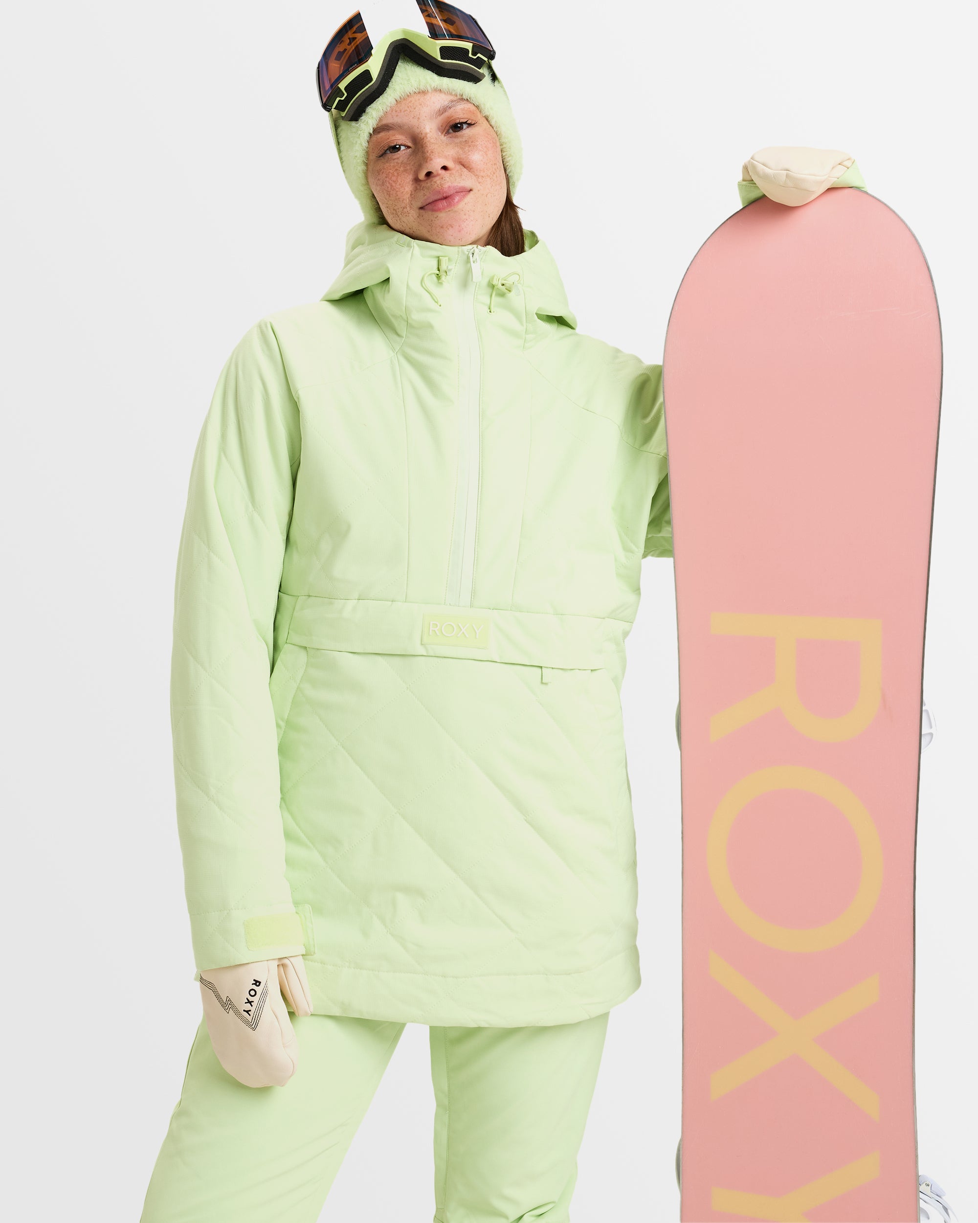 Womens Radiant Lines Overhead Snow Jacket – Roxy